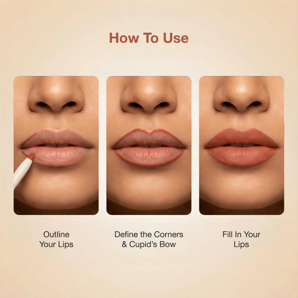 NY Bae 2-in-1 Lip Liner & Lip Colour - Gulkand