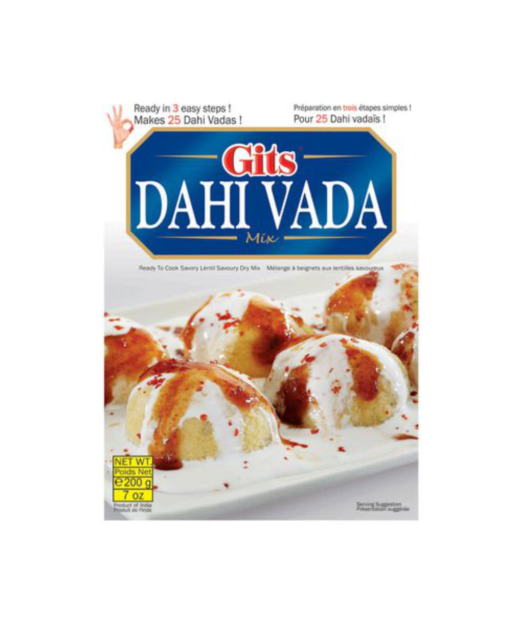 Gits Instant Mix Dahi Vada 200g