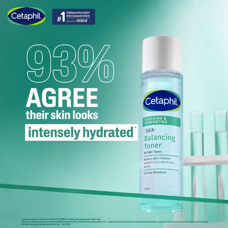Cetaphil CICA Toner, Skin Barrier Protection, Reduces Irritation