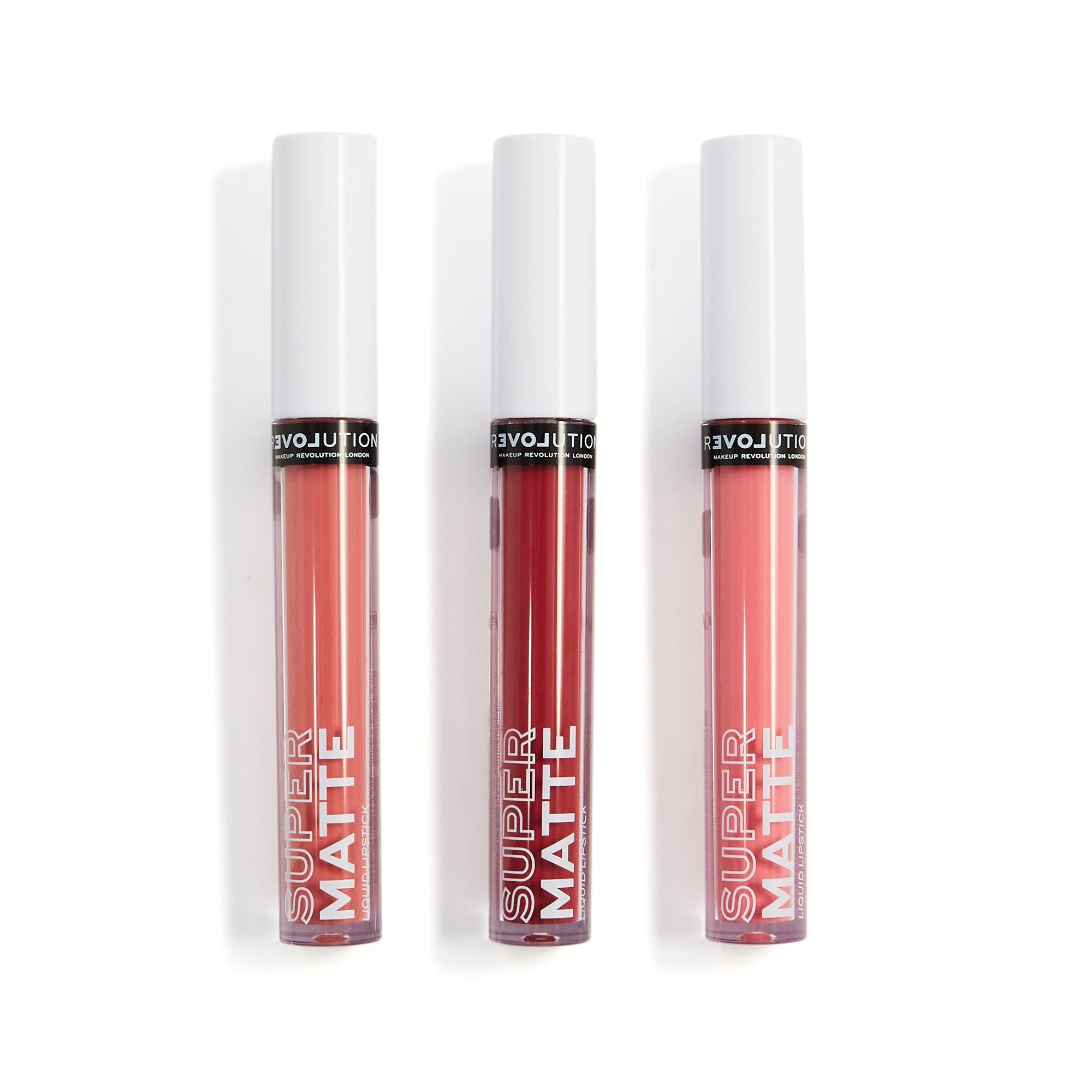 Makeup Revolution Relove Supermatte Liquid Lip Set - Kiss