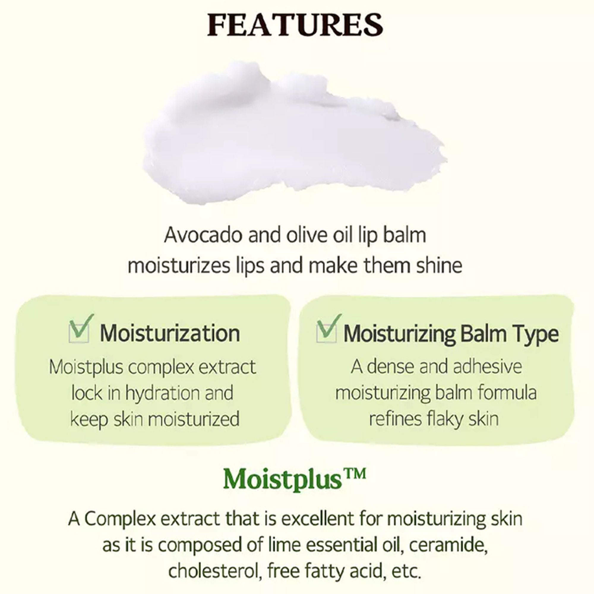 Skinfood Avocado & Olive Lip Balm