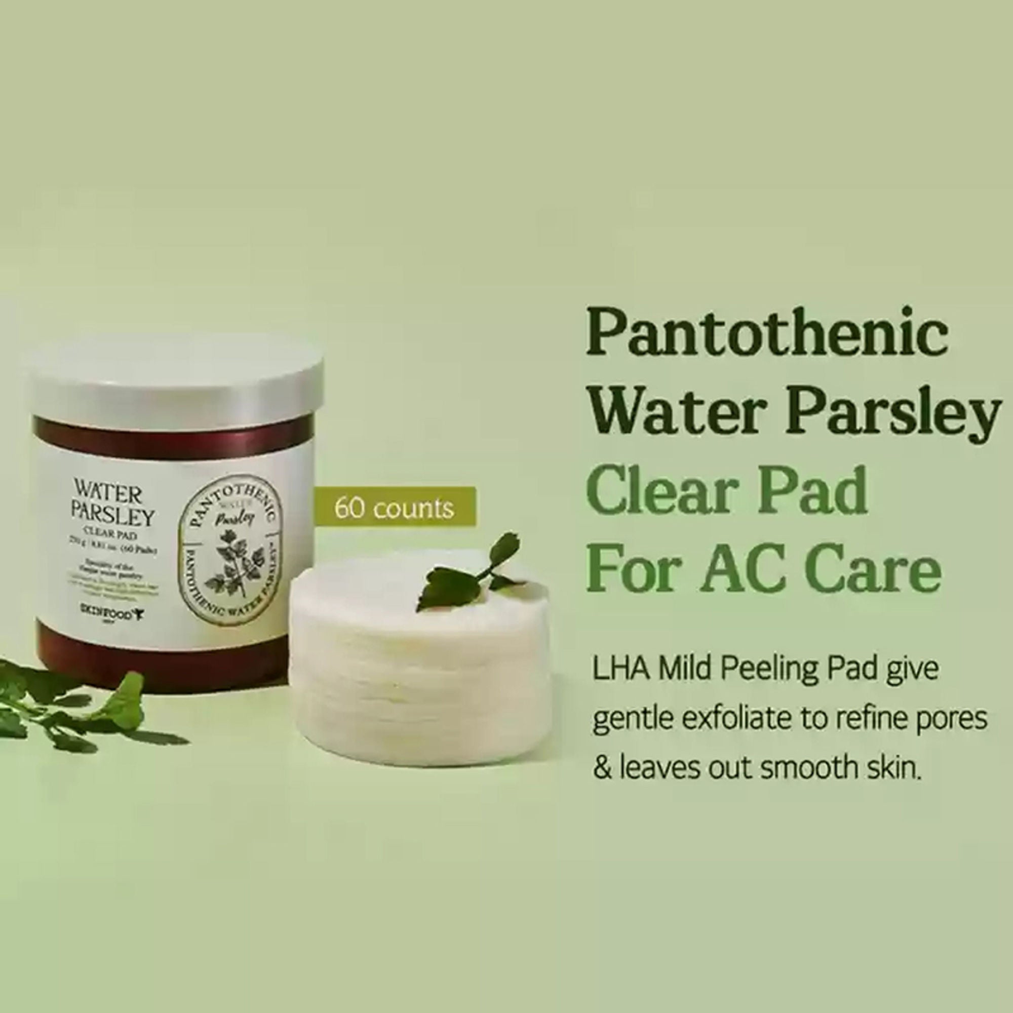 Skinfood Pantothenic Water Parsley Clear Pad