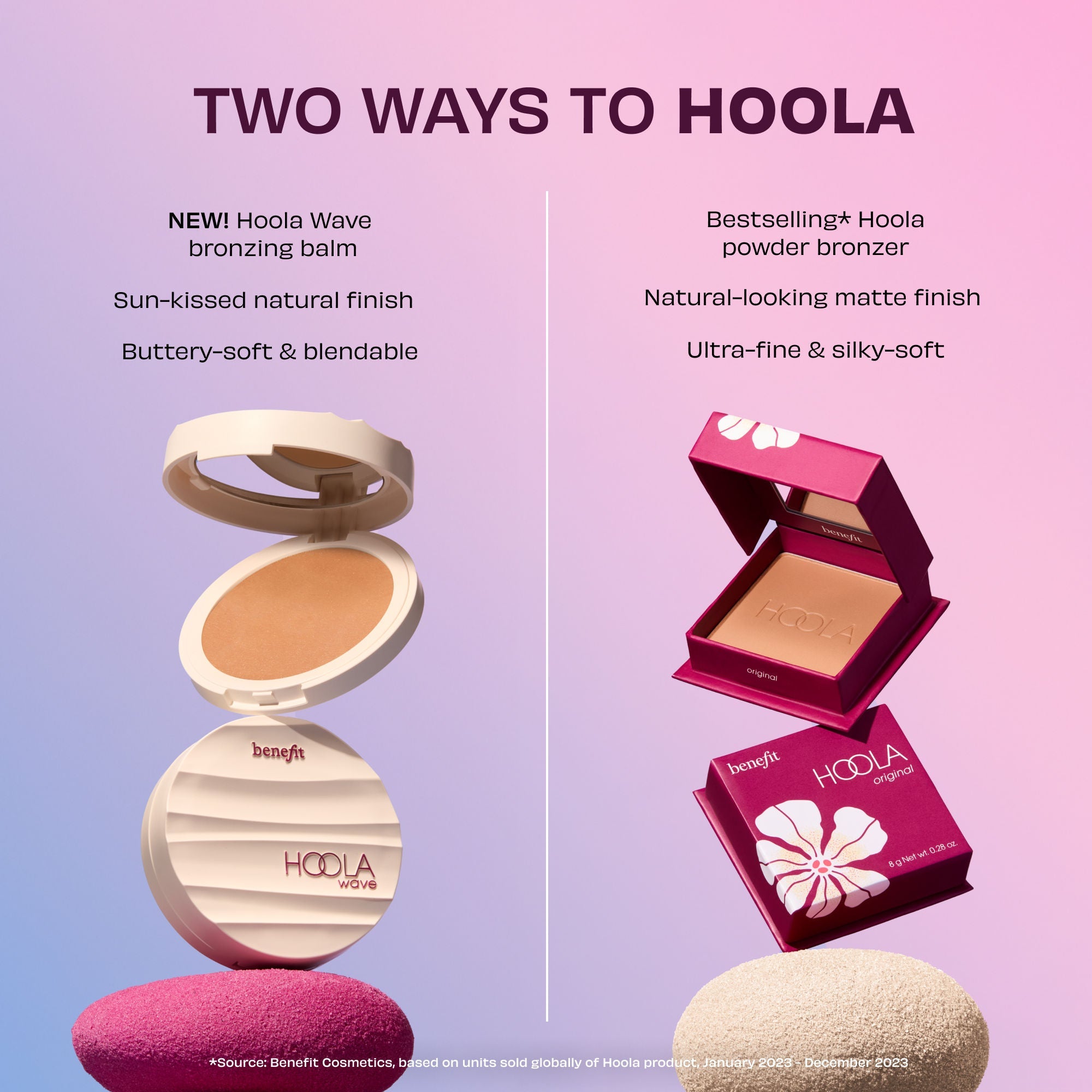 Benefit Cosmetics Hoola Wave Cream Bronzer Balm Creamy Bronzing Balm - Medium
