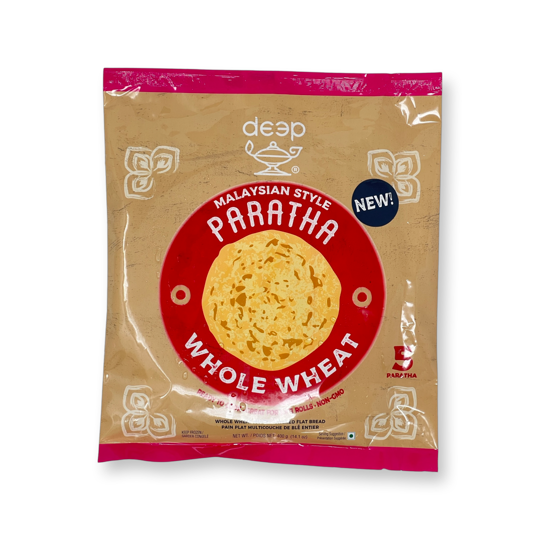 Deep Malaysian Style Whole Wheat Paratha 5 pcs