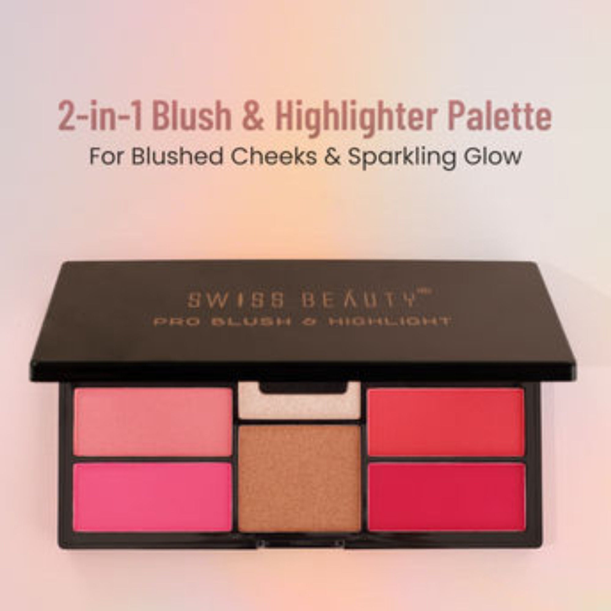 Swiss Beauty Pro Blush & Highlight - Shade 04
