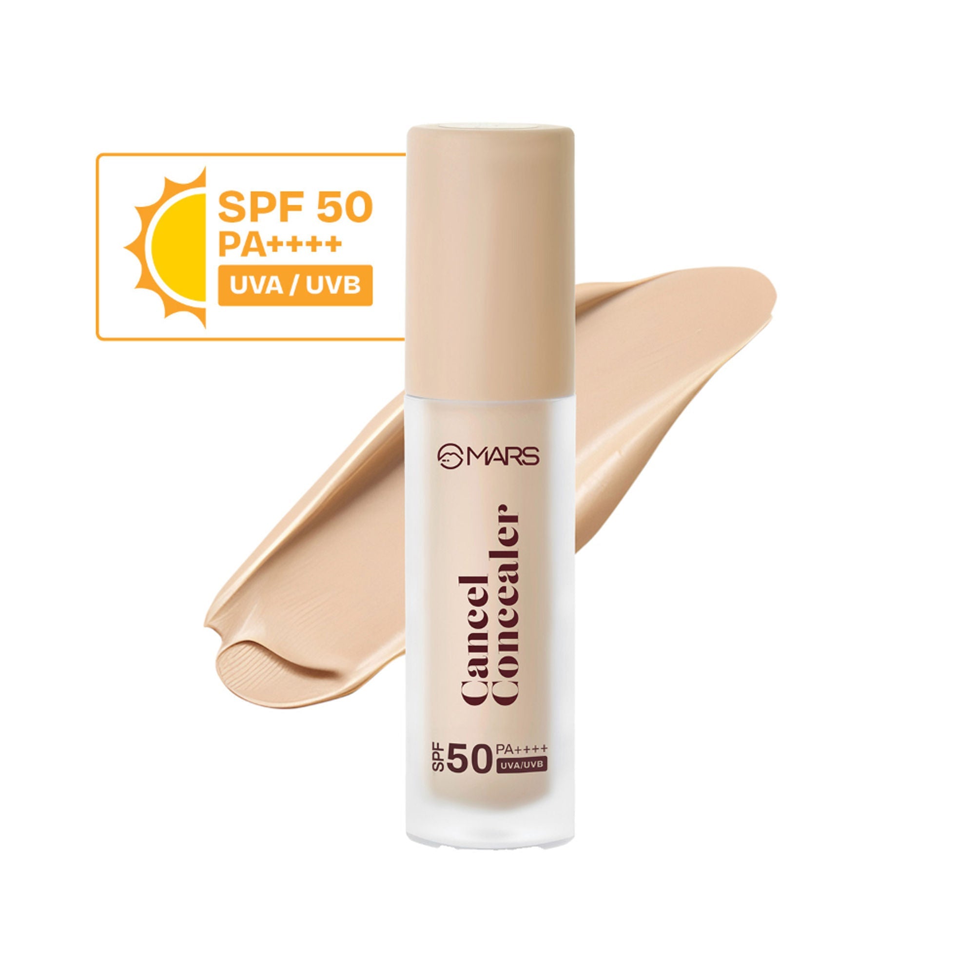 MARS Cosmetics SPF 50 PA++++ Cancel Concealer - 04 Natural Charm