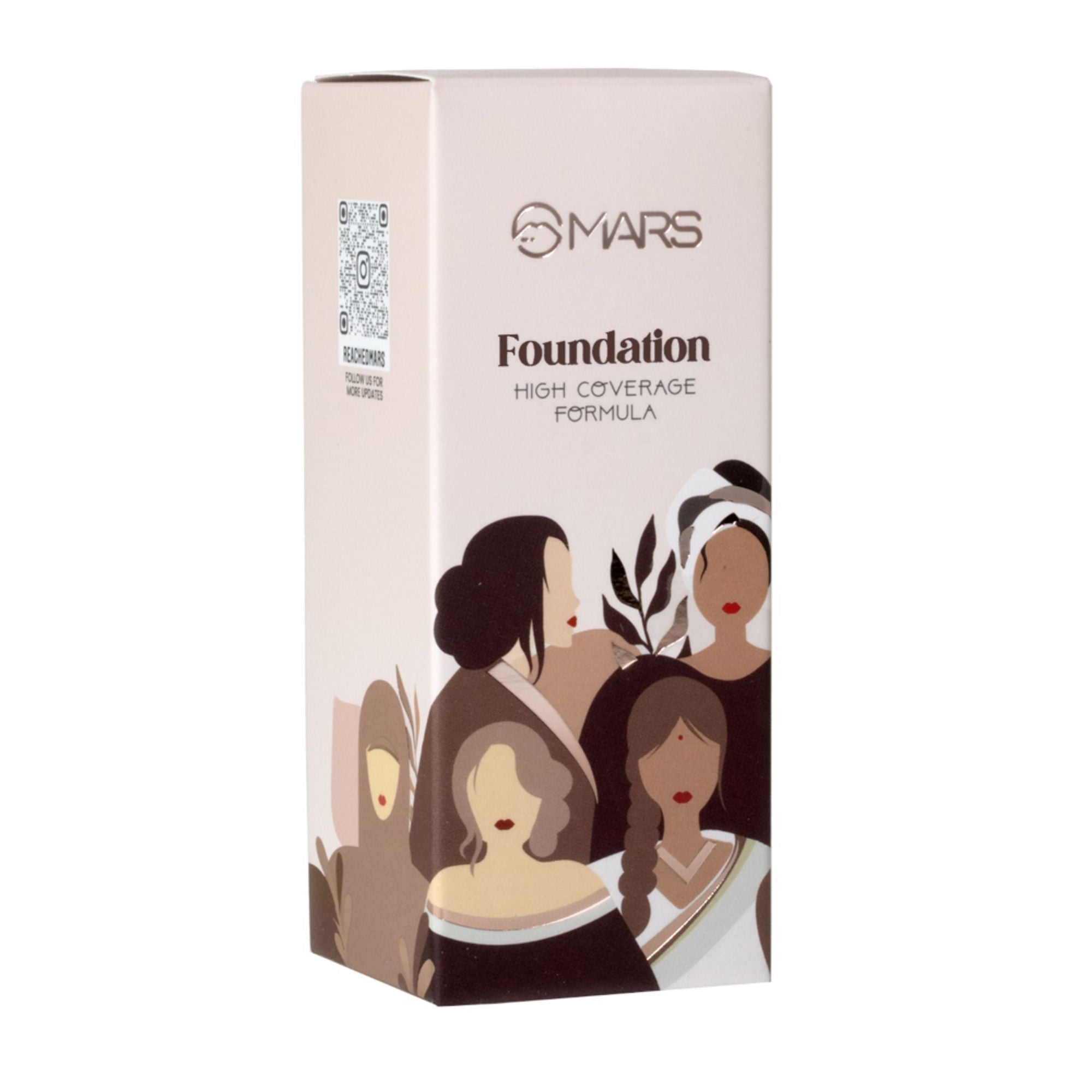 MARS Cosmetics SPF50 PA++++ High Coverage Liquid Foundation - 6.5