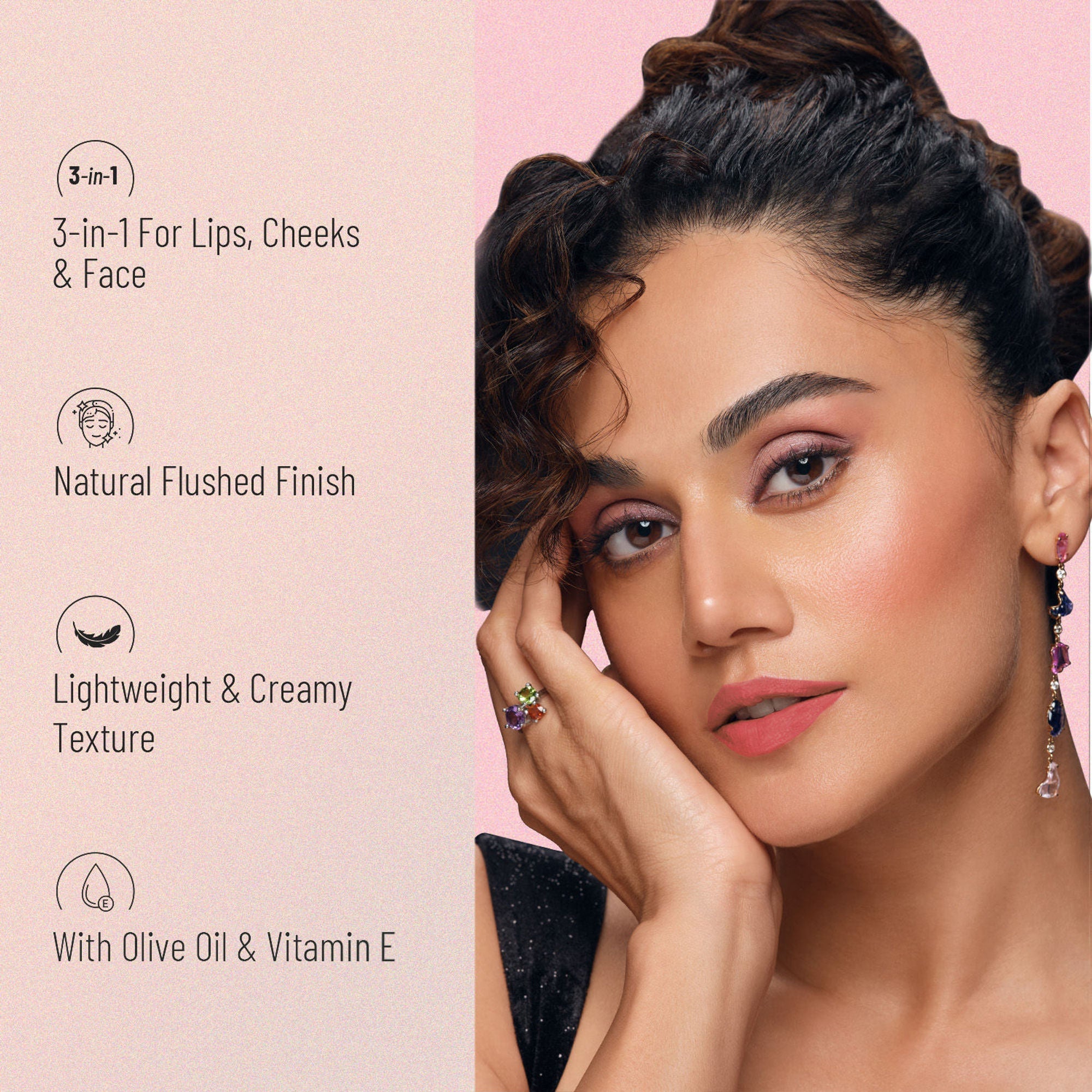 Swiss Beauty Lip & Cheek Cream - Fruity Fig