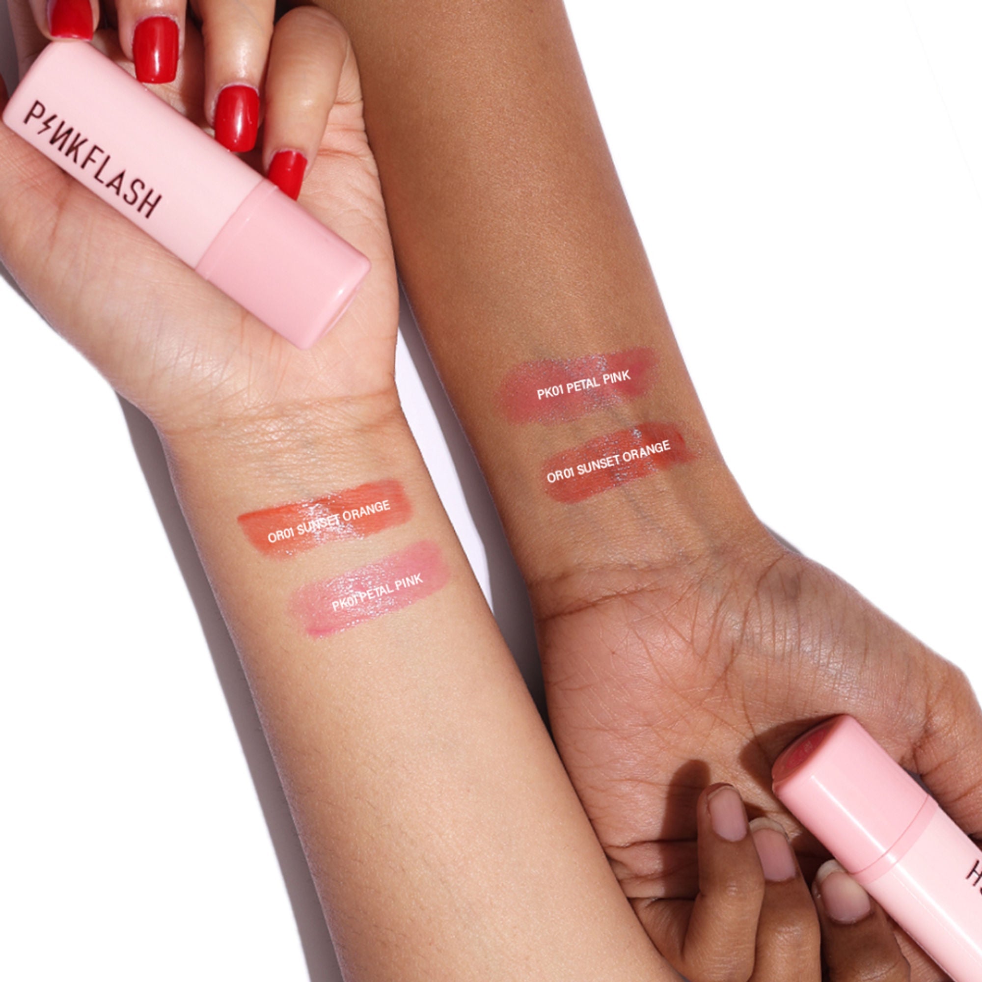 PINKFLASH Color Reviving Lip Balm - Or01 Sunset Orange