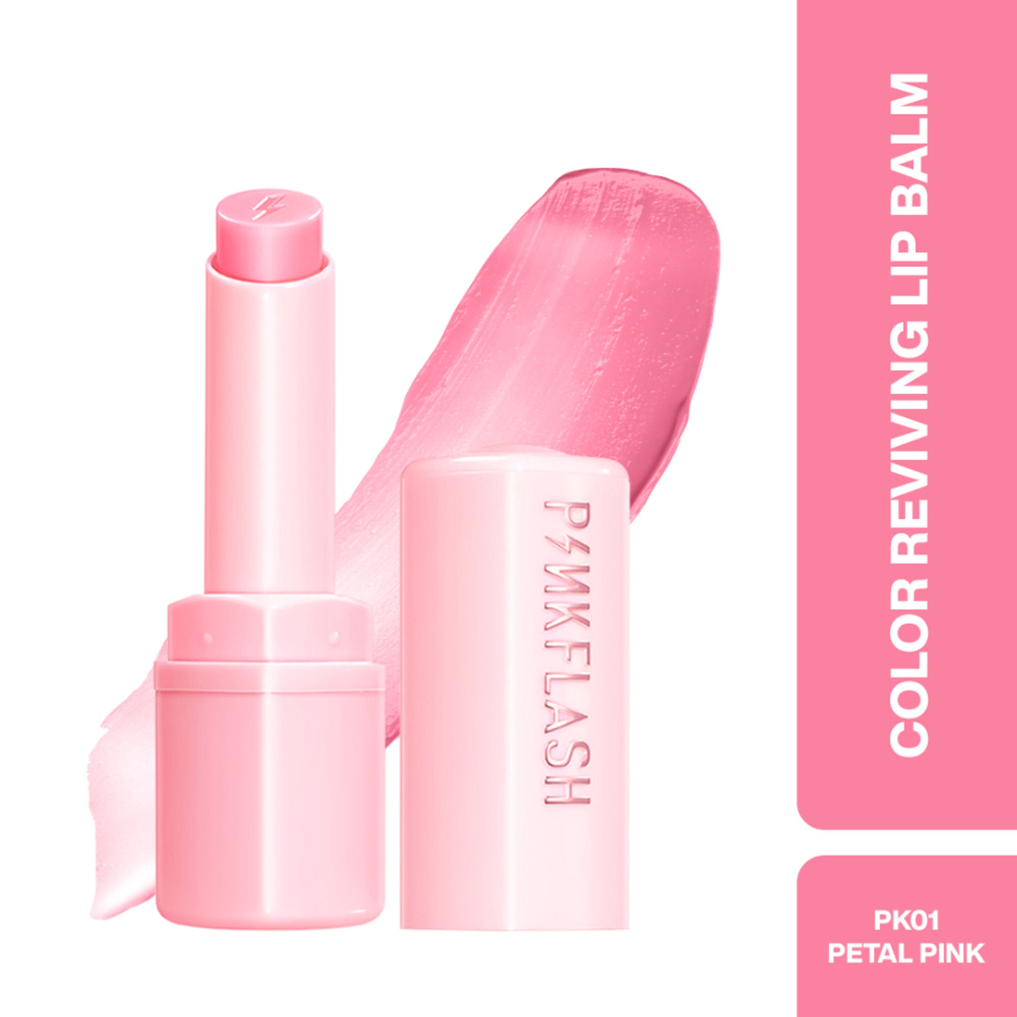 PINKFLASH Color Reviving Lip Balm - Hot Pk01 Petal Pink