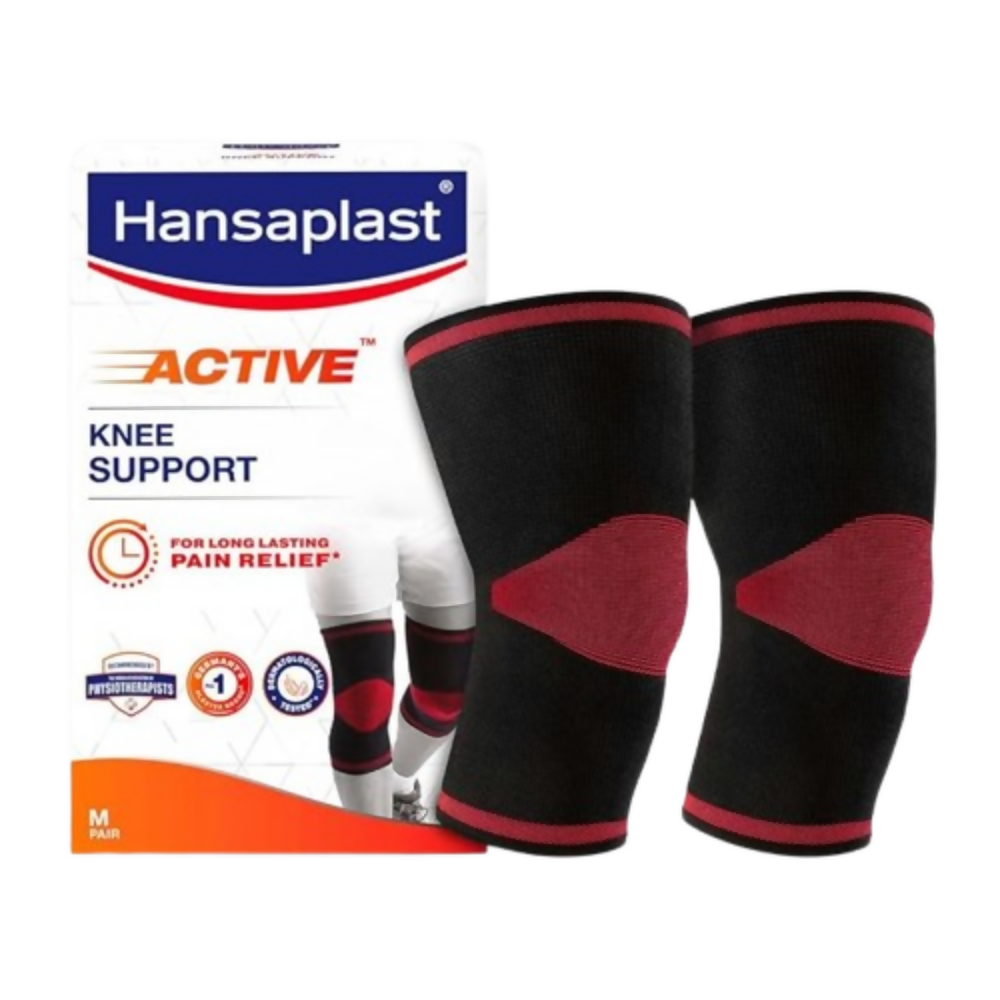 Hansaplast Active Knee Support for Men & Women (Pair)