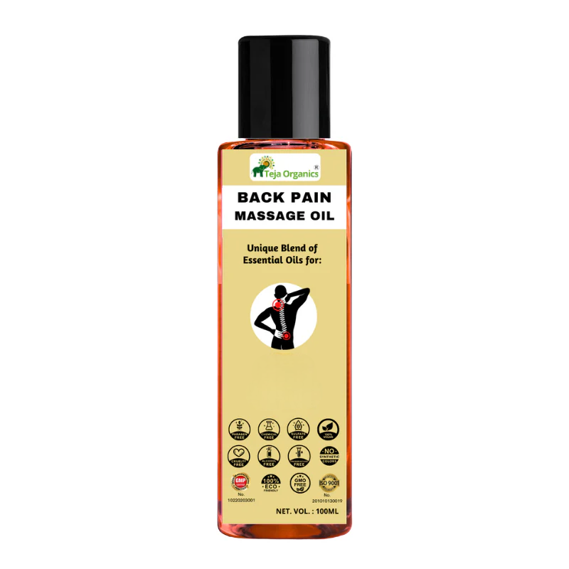 Teja Organics Back Pain Massage Oil