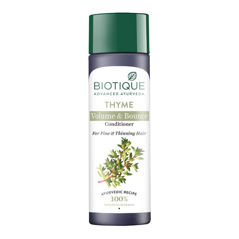 Biotique Advanced Ayurveda Bio Thyme Volume Conditioner For Fine & Thinning Hair