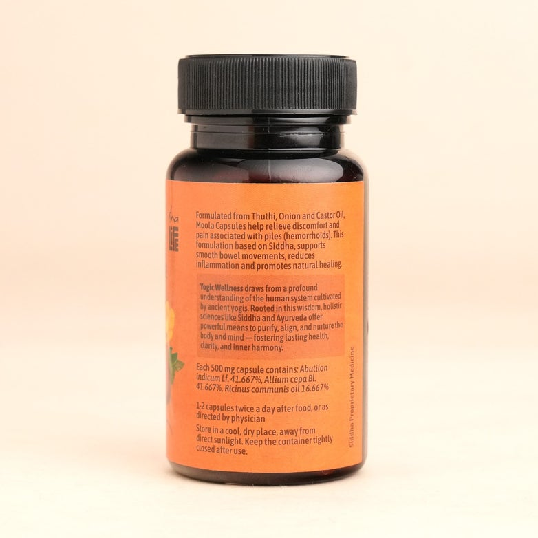 Isha Life Herbal Piles Care Capsules (Moola Capsules)