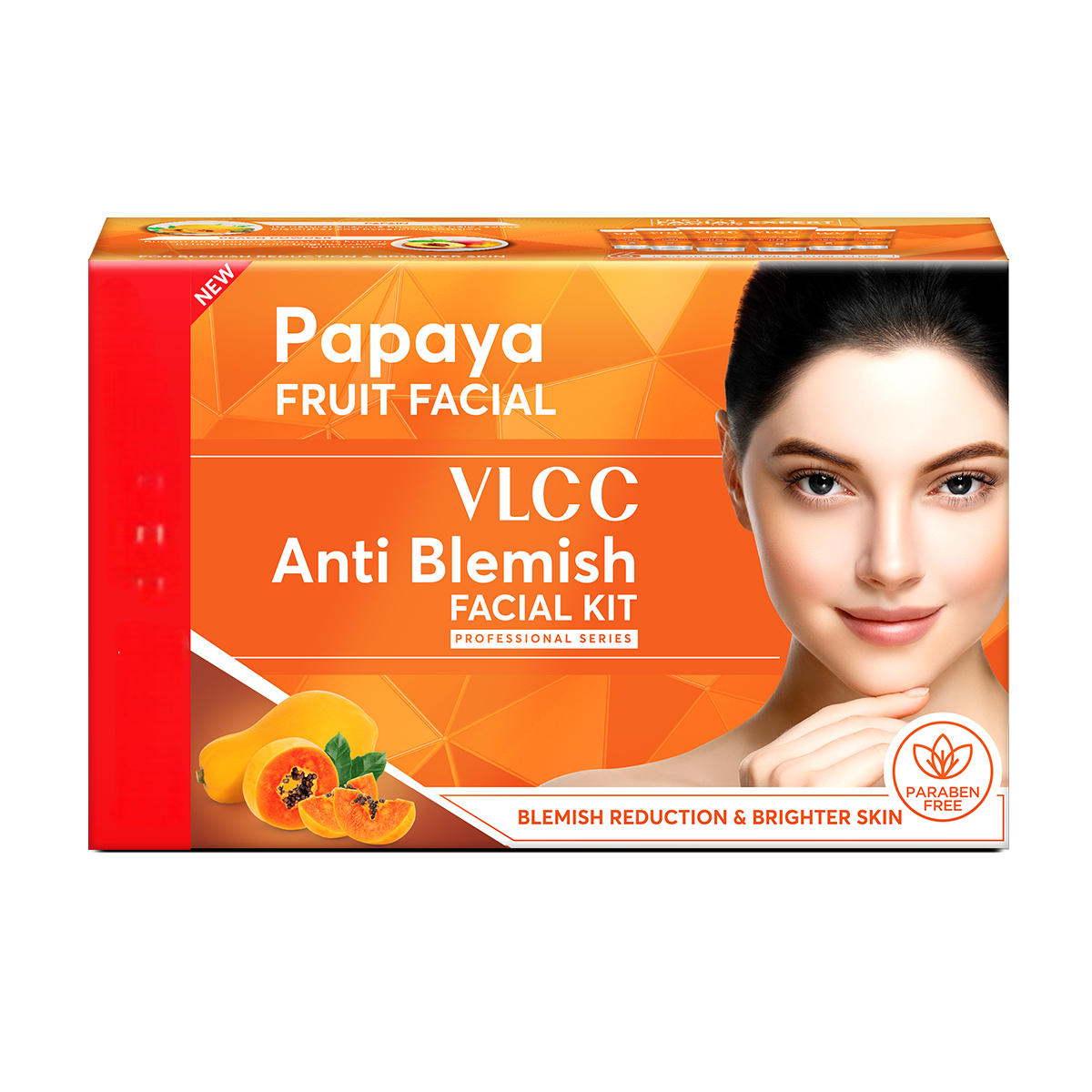 VLCC Papaya Fruit Facial Kit, 60g