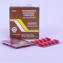 Kottakkal Arya Vaidyasala Rasasindooram Capsules