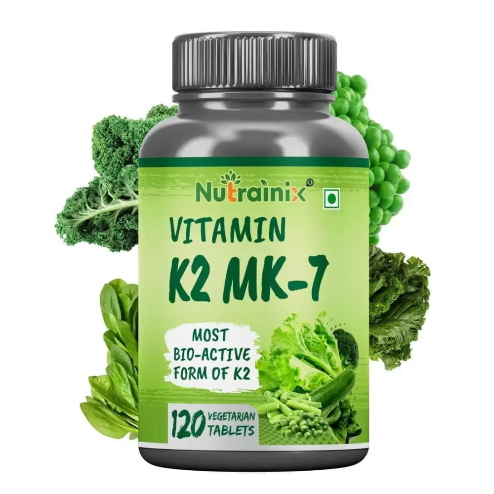Nutrainix Vitamin K2 MK-7 55mcg Tablets