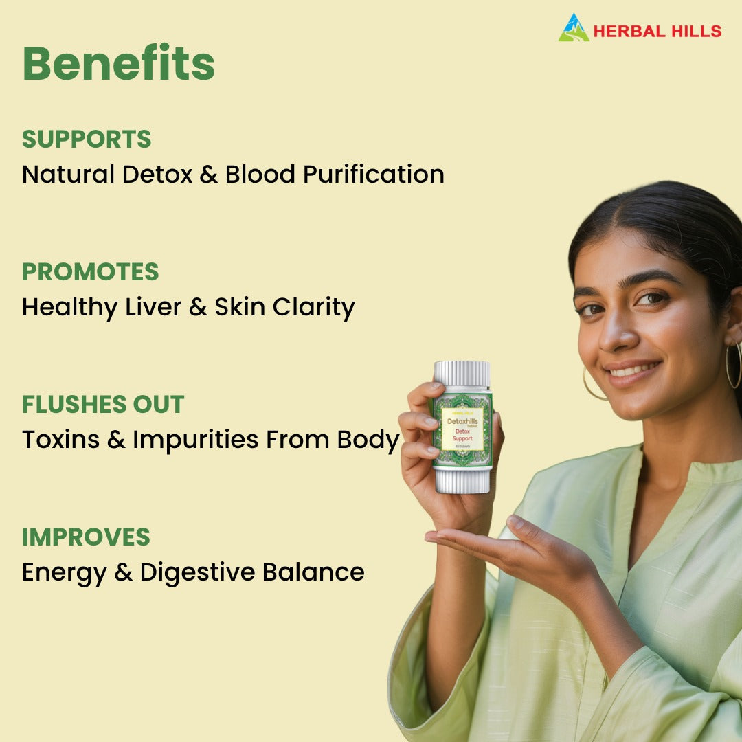 Herbal Hills Ayurveda Detox Hills Tablets
