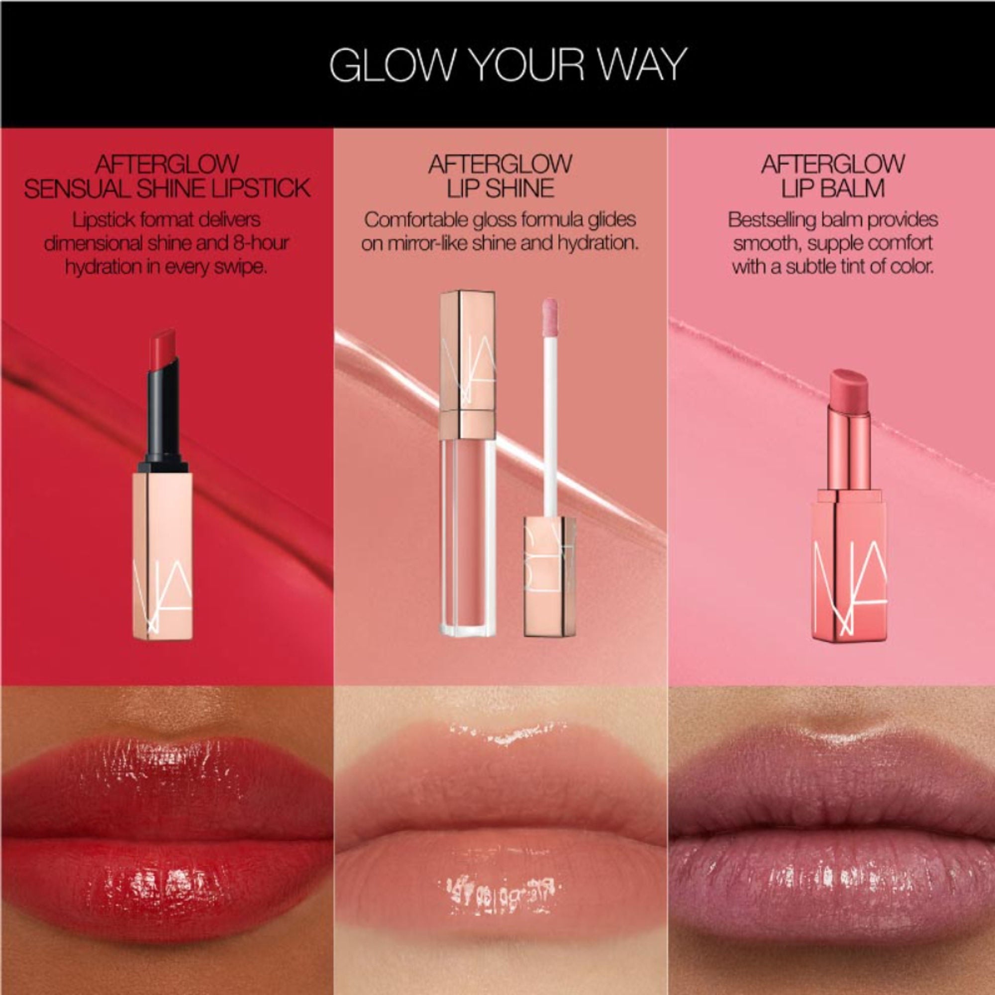 NARS Afterglow Lip Shine - Turkish Delight