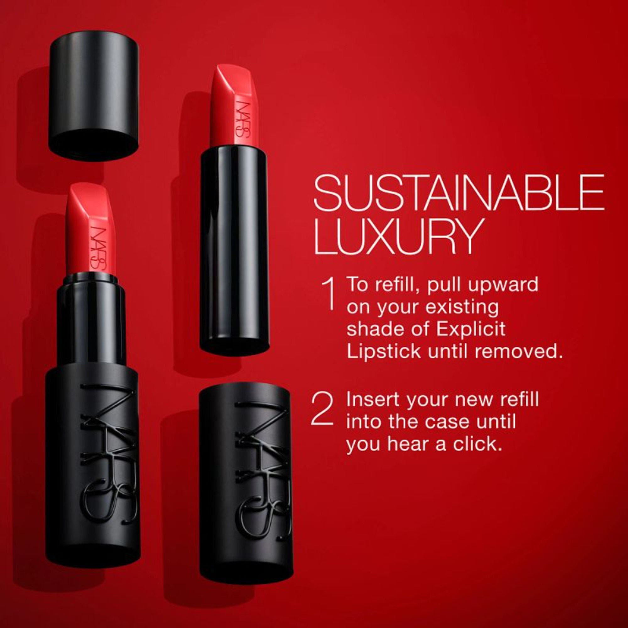 NARS Explicit Lipstick - Luscious