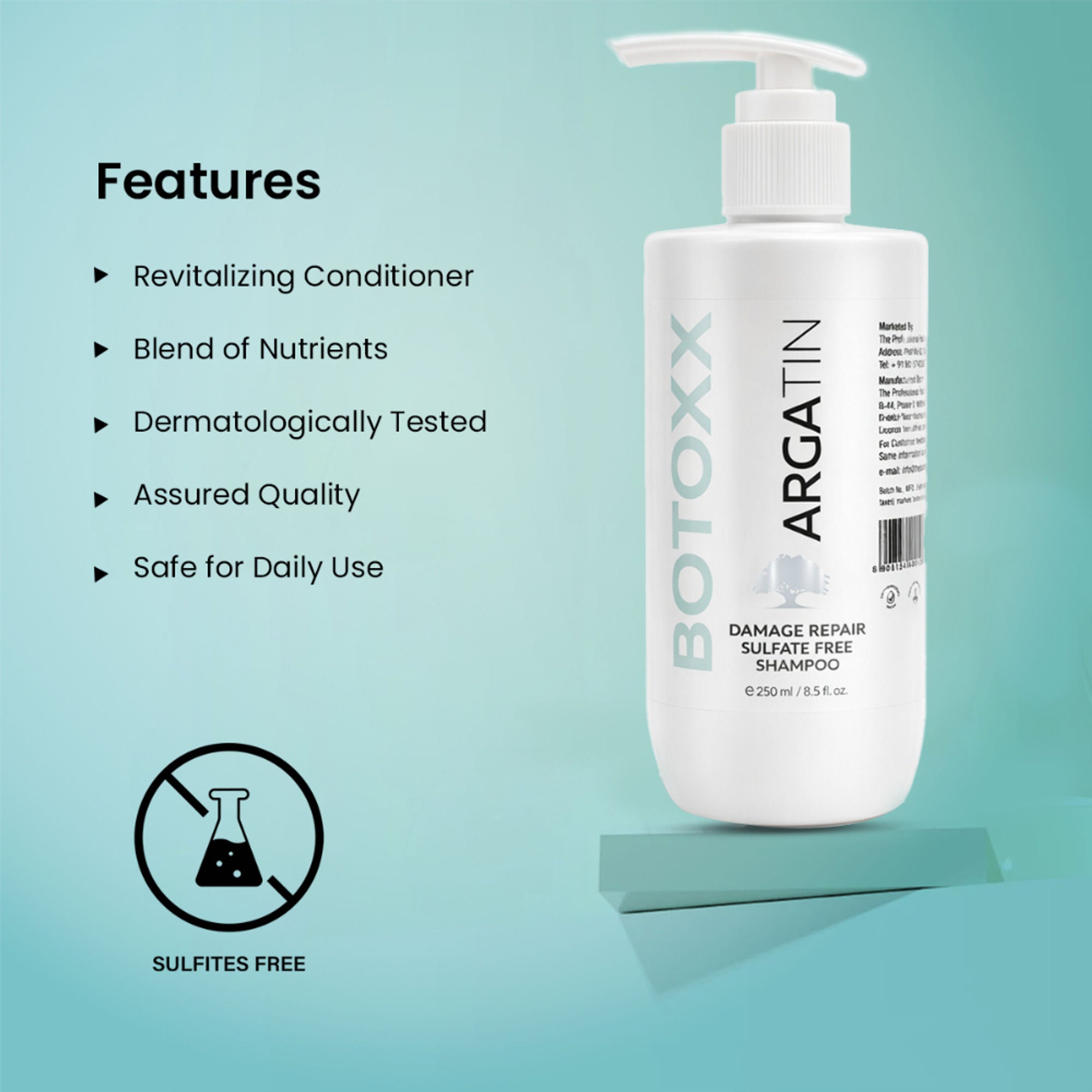 Argatin Botox Damage Repair Sulfate Free Shampoo