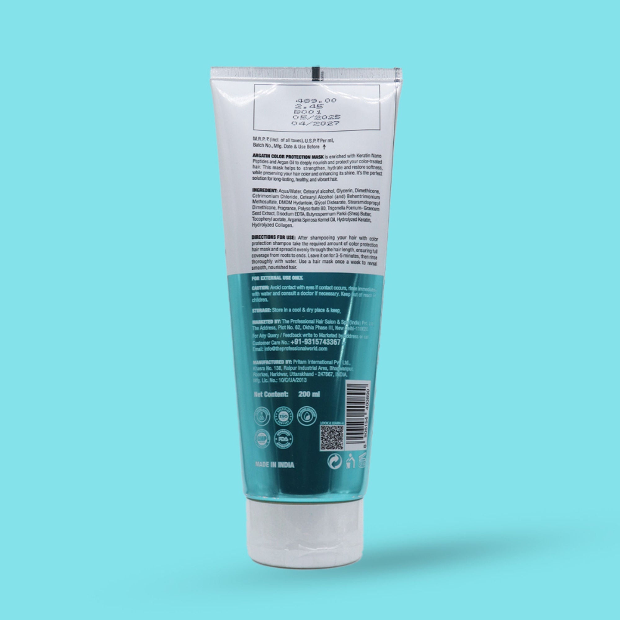Argatin Professional Color Protection Hair Mask