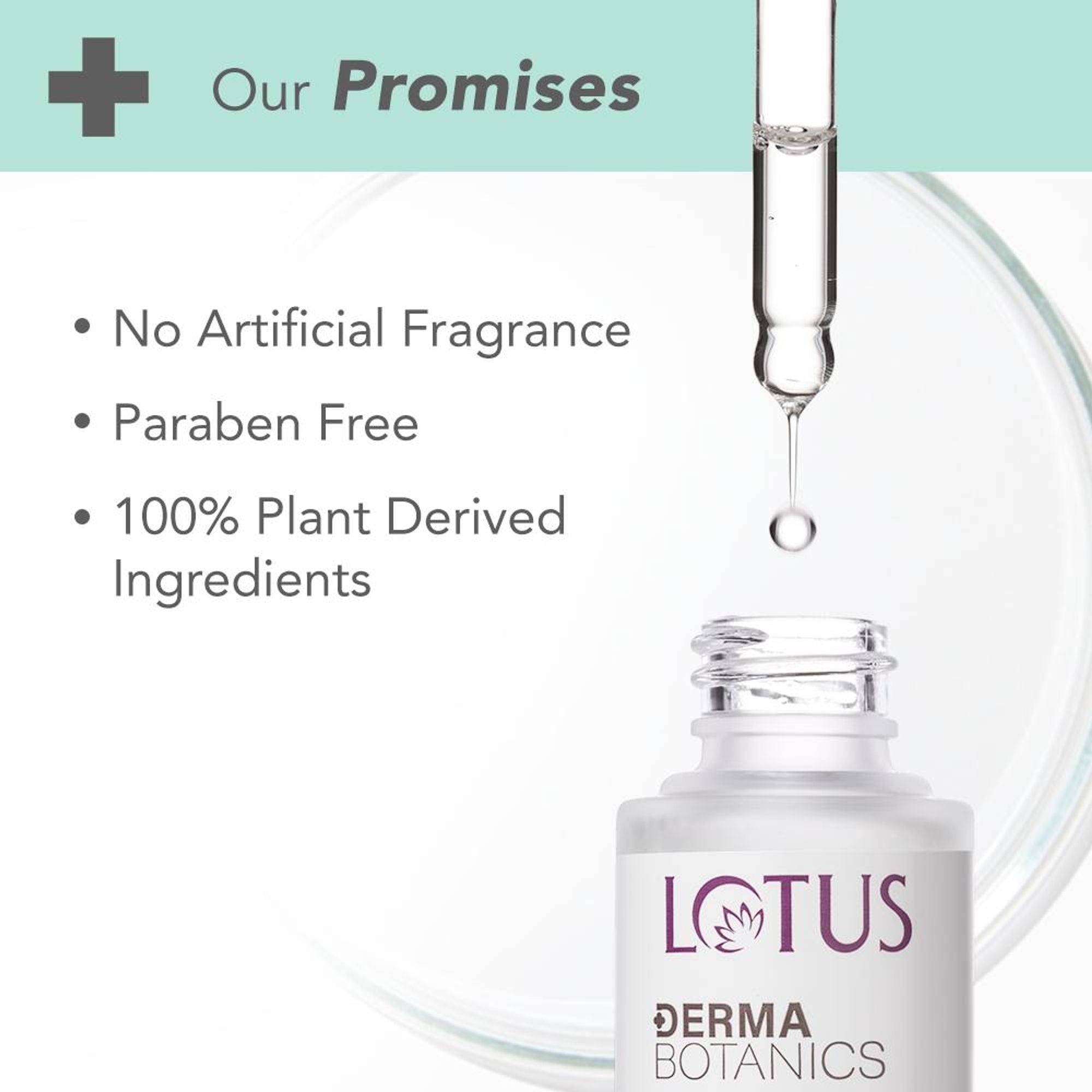 Lotus Herbals Derma Botanics Hi-Dose Serum Kojic Acid + Multi Berry, PH5.5 For Sensitive Skin