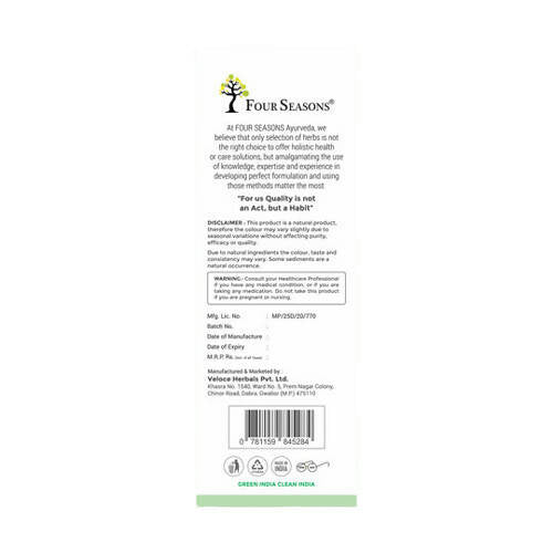 Four Seasons Aloevera Amla Juice