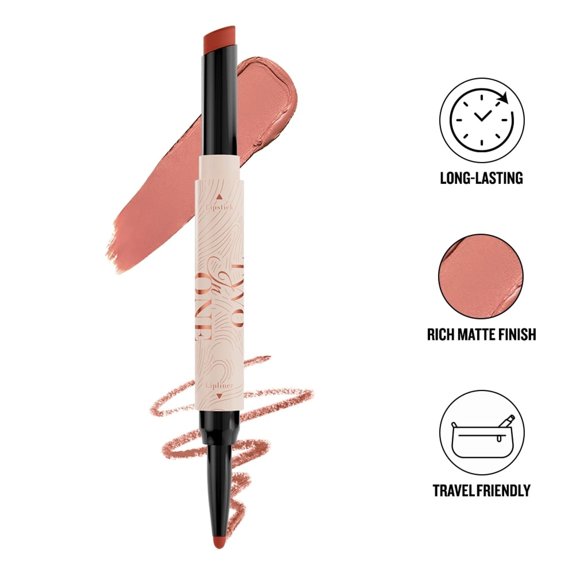 Character Two In One - Lipstick & Lipliner - Cto206