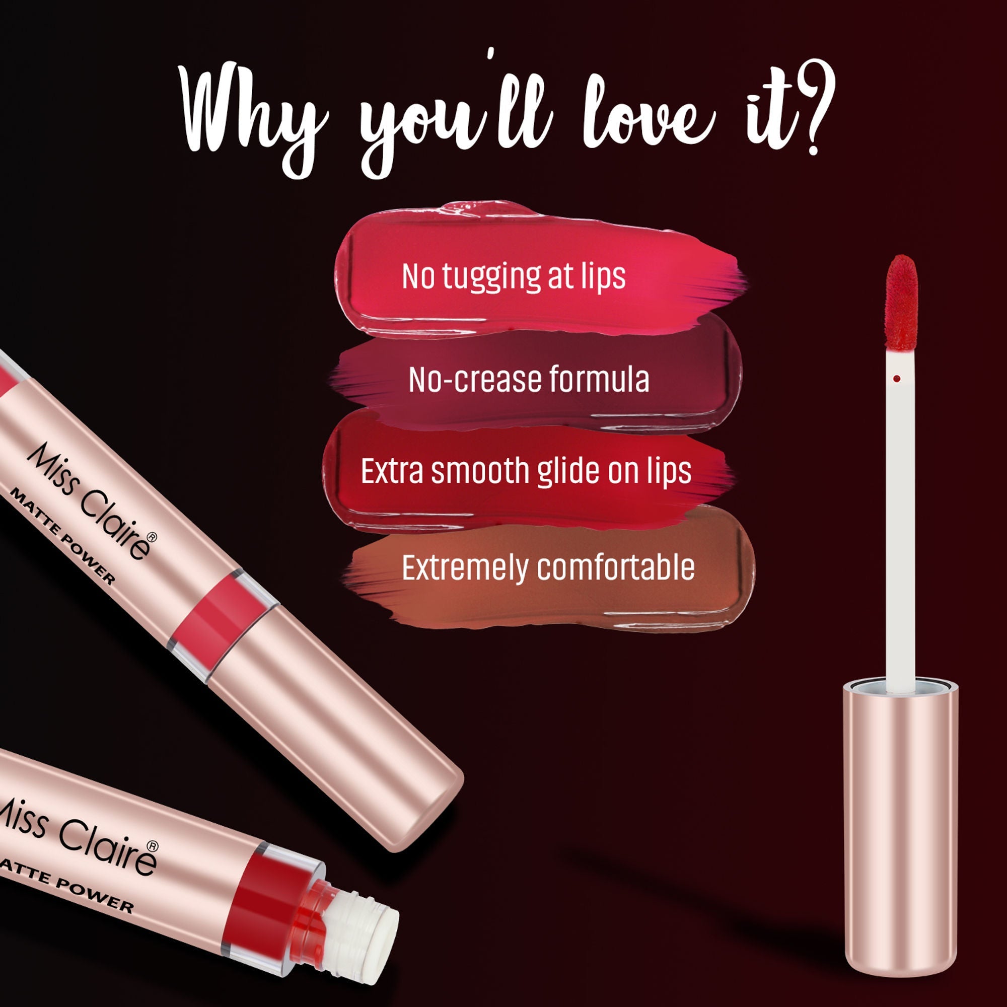 Miss Claire Matte Power Lipcolor - 3