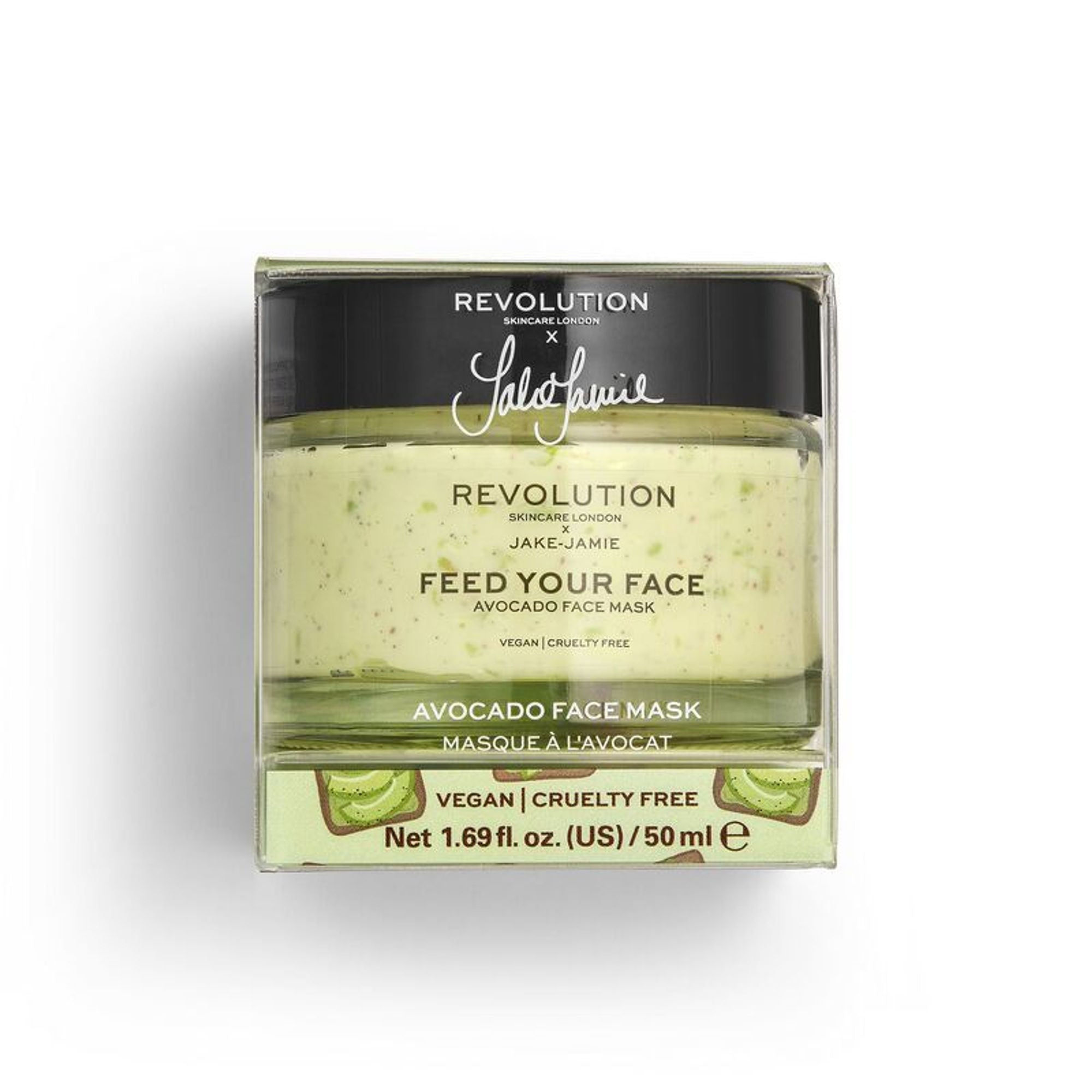 Makeup Revolution Skincare X Jake - Jamie Avocado Face Mask