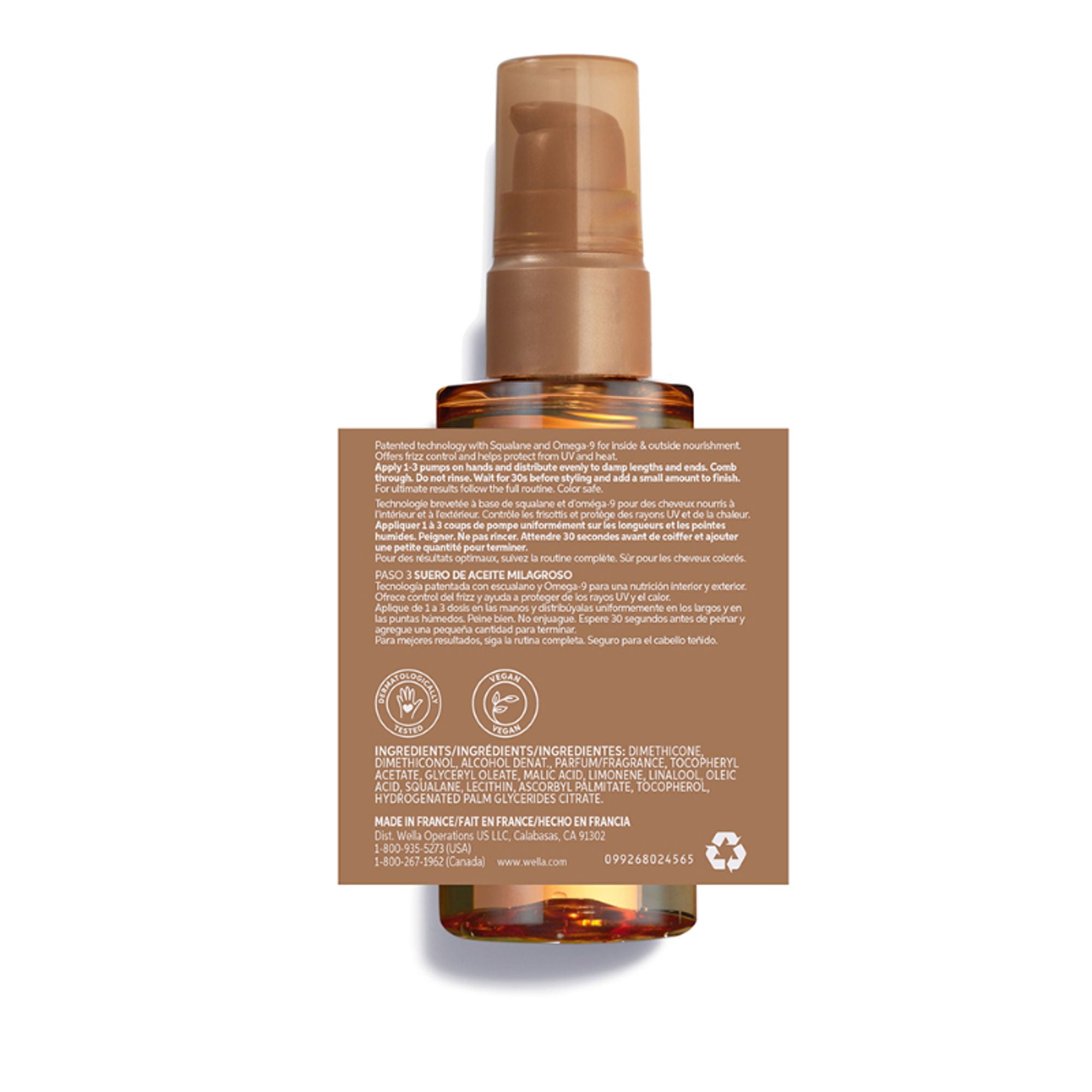 Wella Professionals Ultimate Smooth Miracle Hair Serum