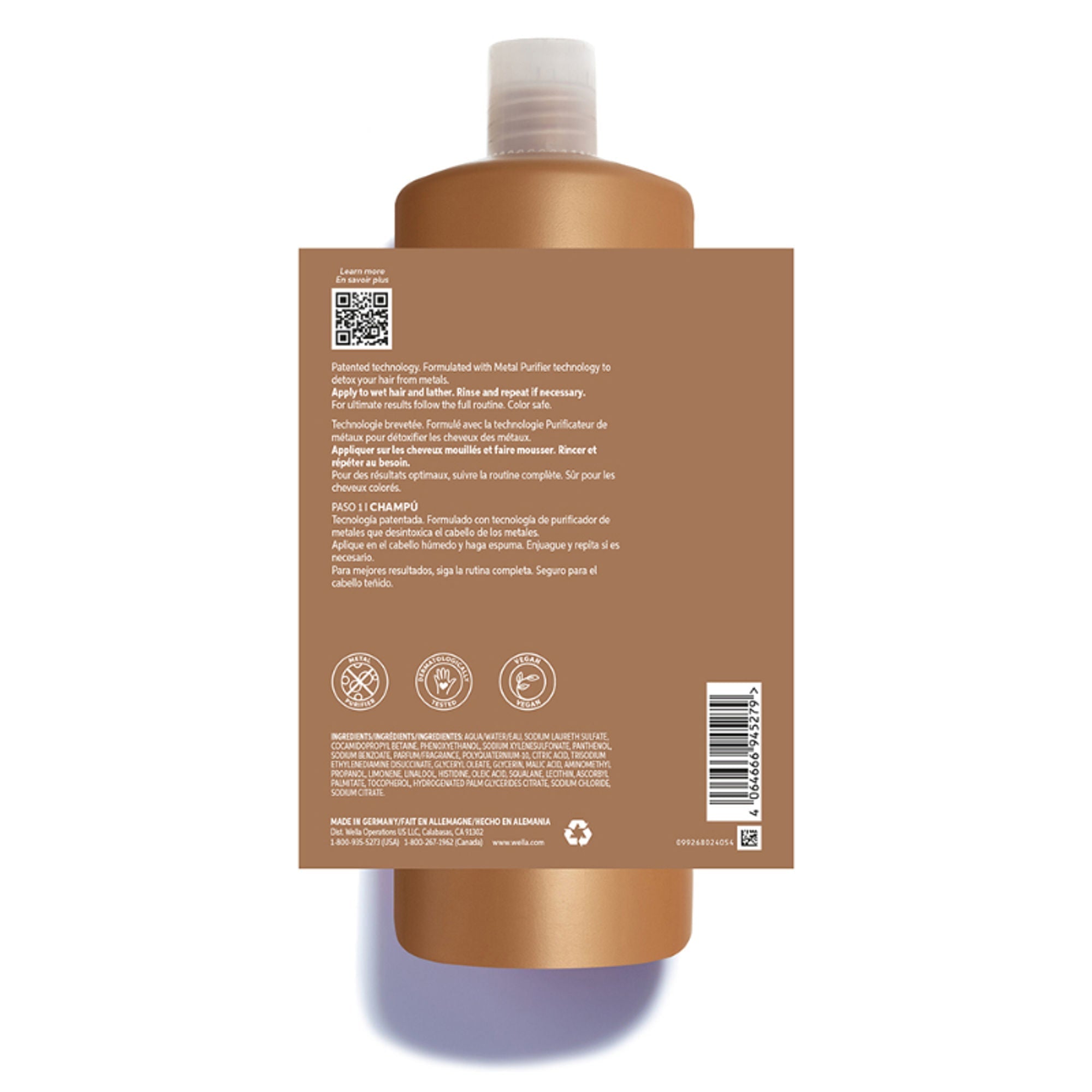 Wella Professionals Ultimate Smooth Shampoo