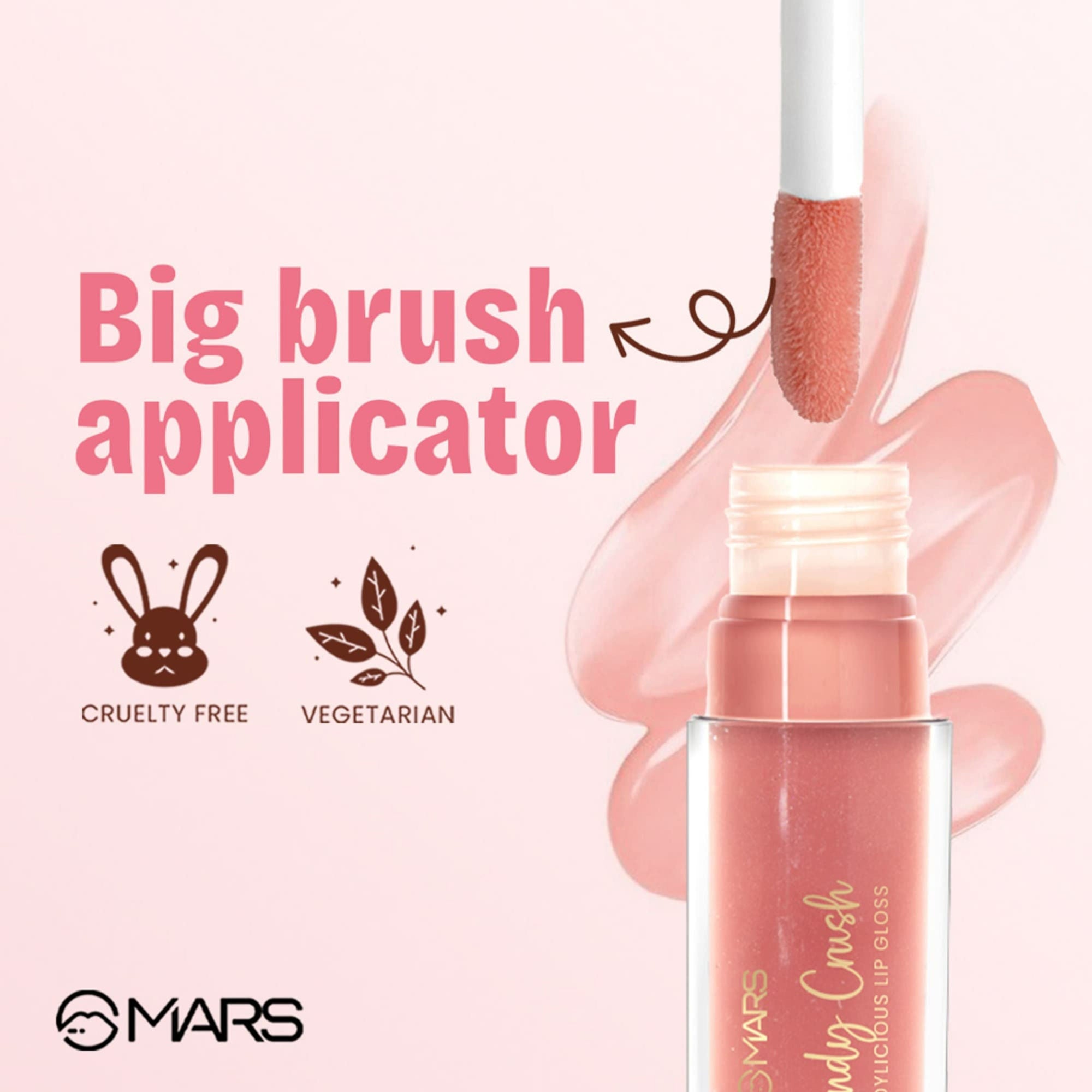 MARS Cosmetics Candylicious Colored Lip Gloss - Caramel Crunch