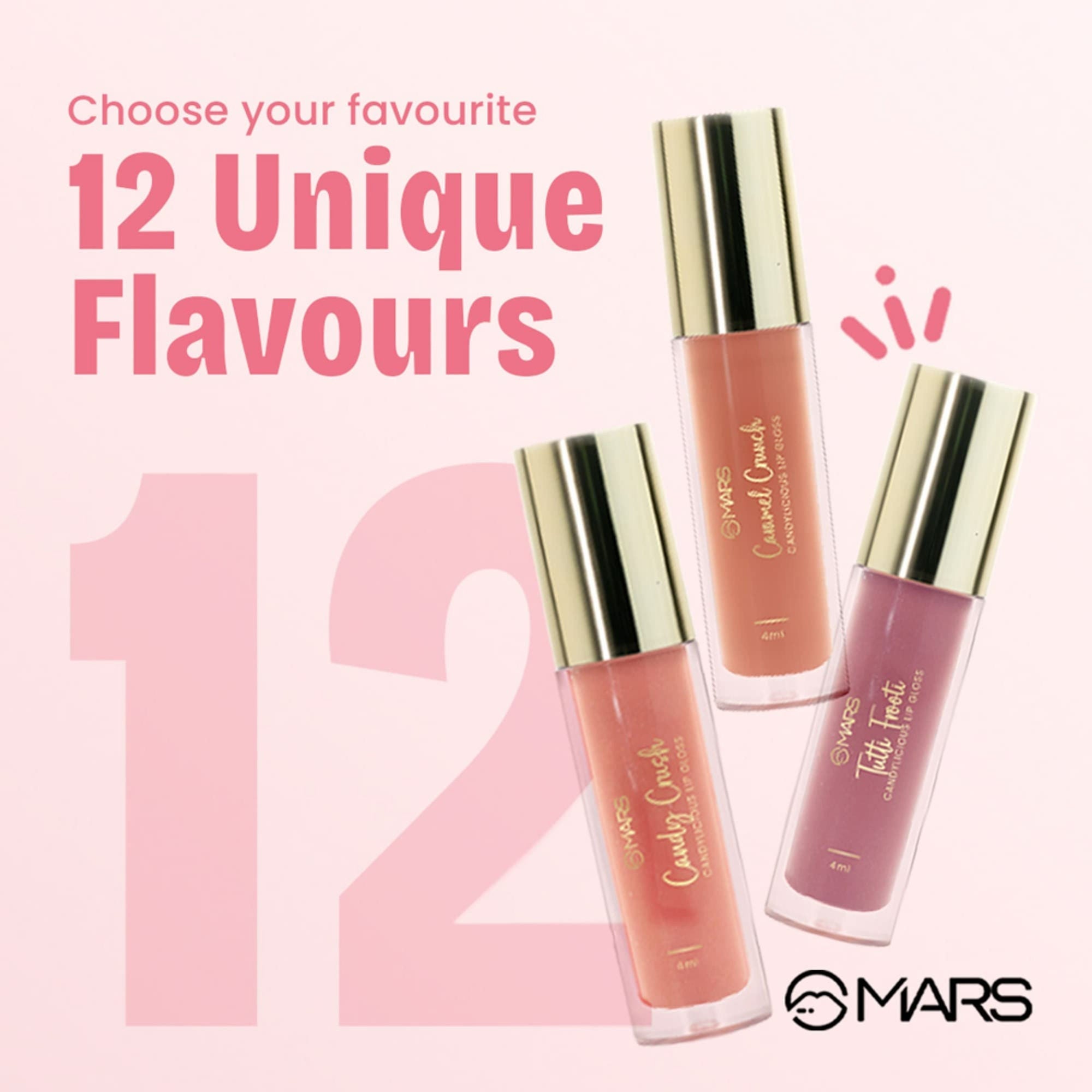 MARS Cosmetics Candylicious Colored Lip Gloss - Caramel Crunch