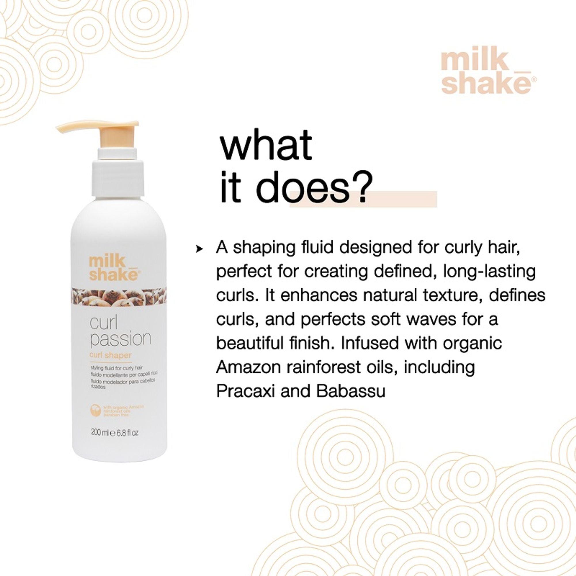 Milkshake Curl Passion Shaper