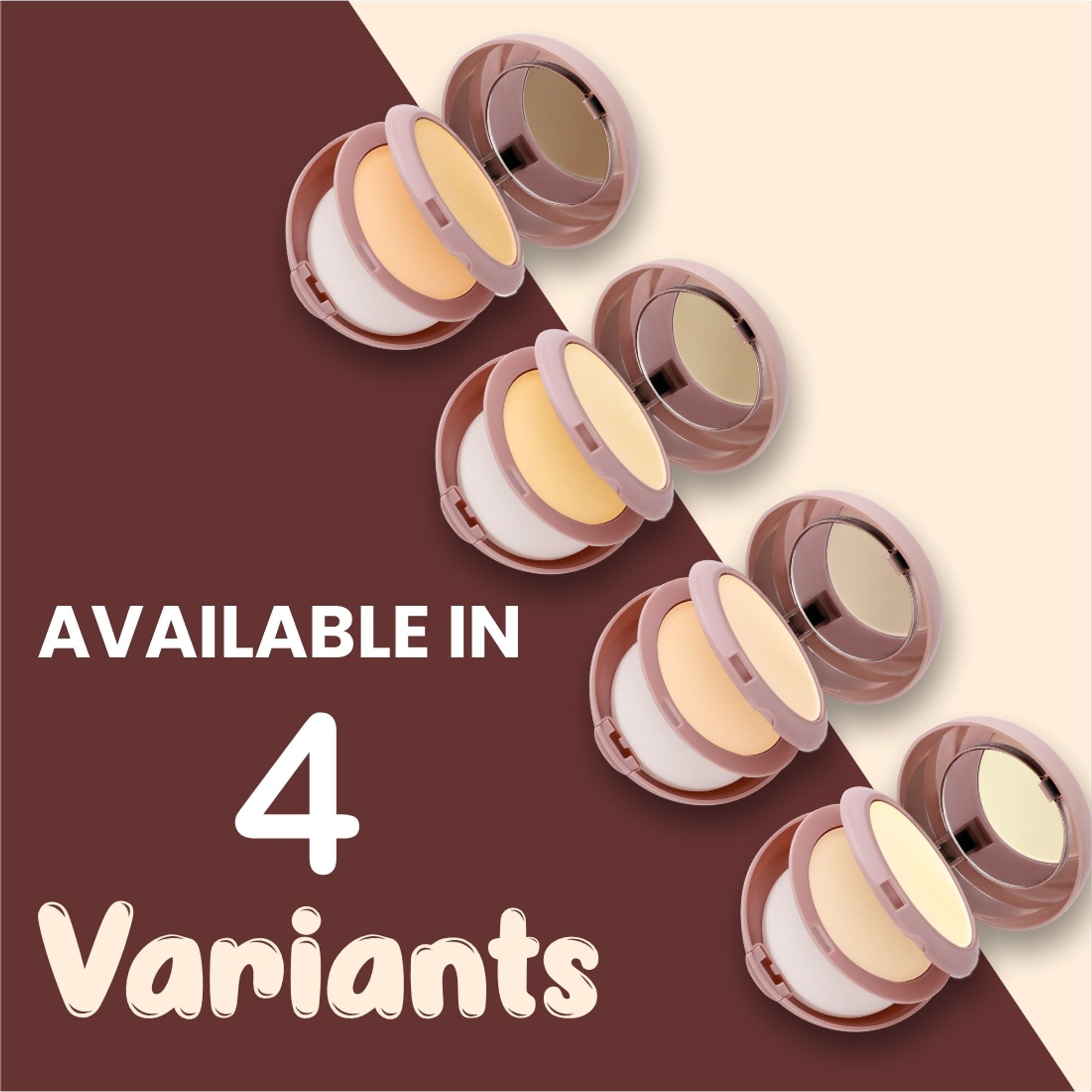 Matt Look Face Fix Ultimate Set Compact Powder - Vanilla Cream