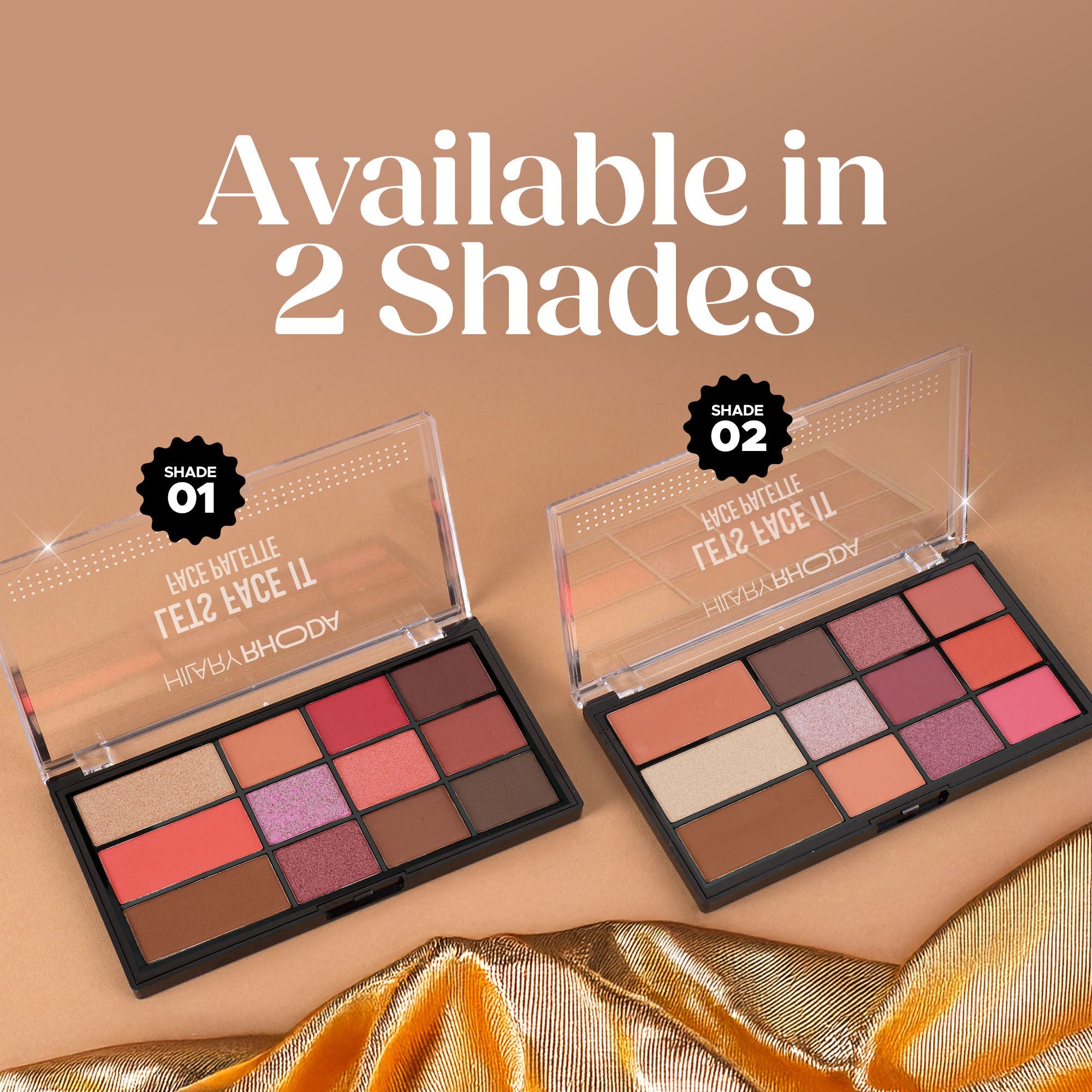 Hilary Rhoda Lets Face It Face Palette - Day Spring 01
