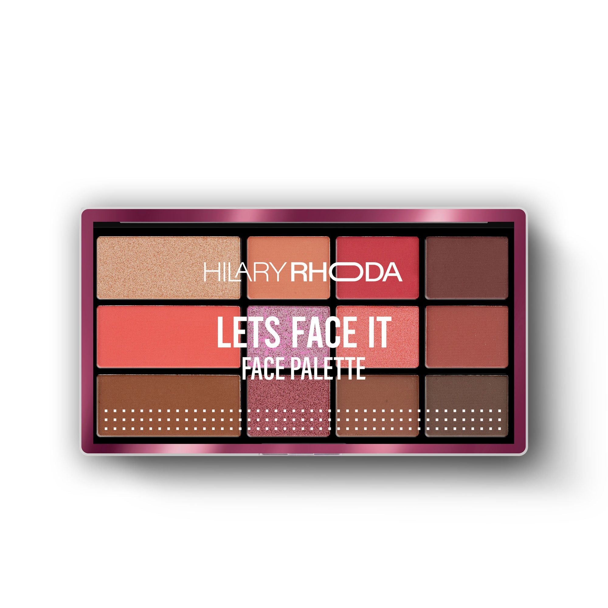 Hilary Rhoda Lets Face It Face Palette - Day Spring 01