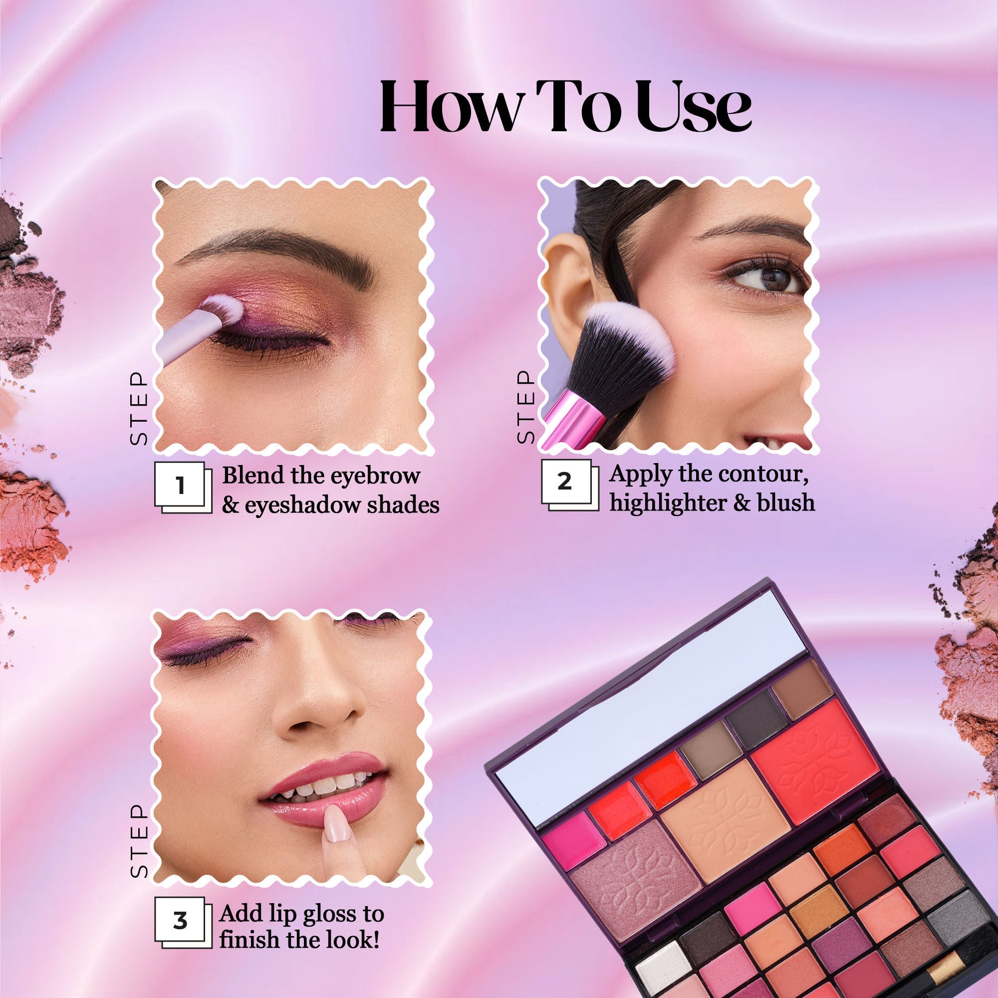 Hilary Rhoda The Collective Face Palette - Multi 02