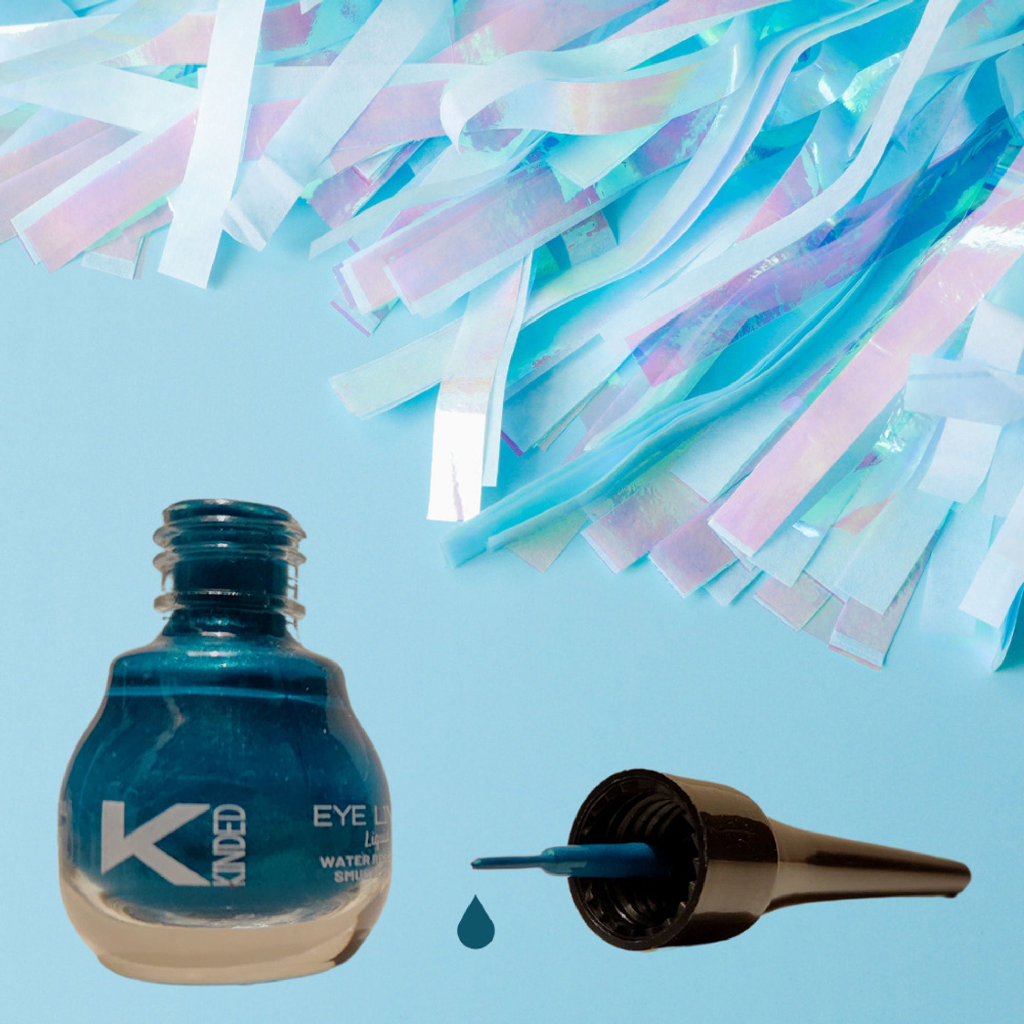 KINDED Liquid Eye Liner - Teal Green