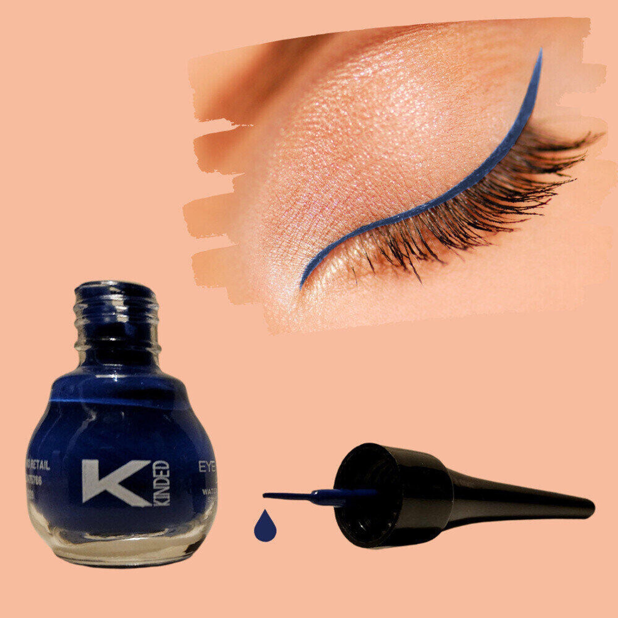 KINDED Liquid Eye Liner - Royal Blue