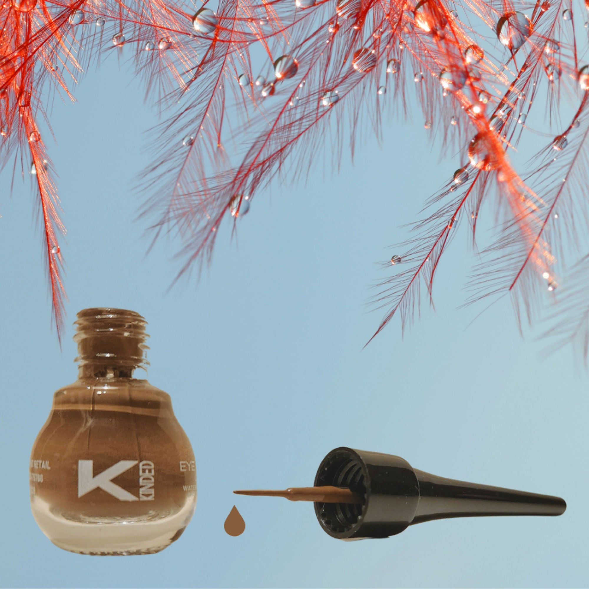 KINDED Liquid Eye Liner - Camel Brown