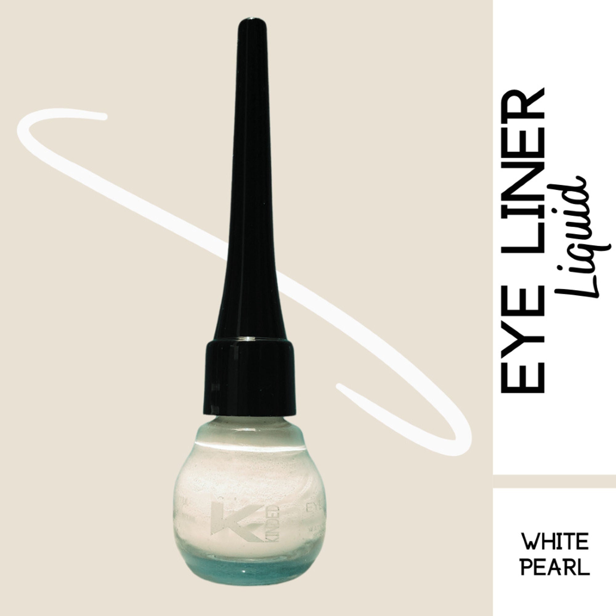 KINDED Liquid Eye Liner - White Pearl