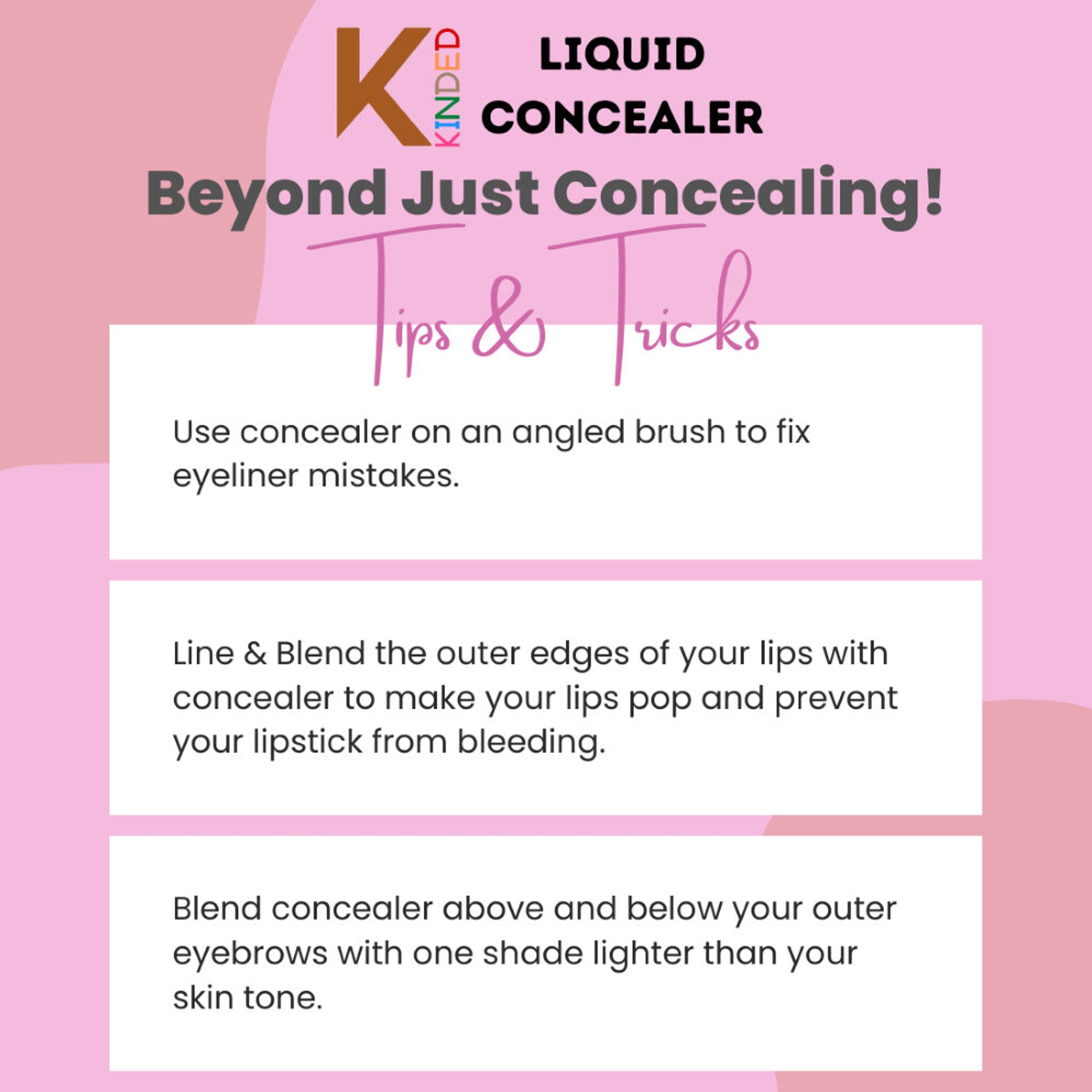 KINDED Liquid Concealer - White Light