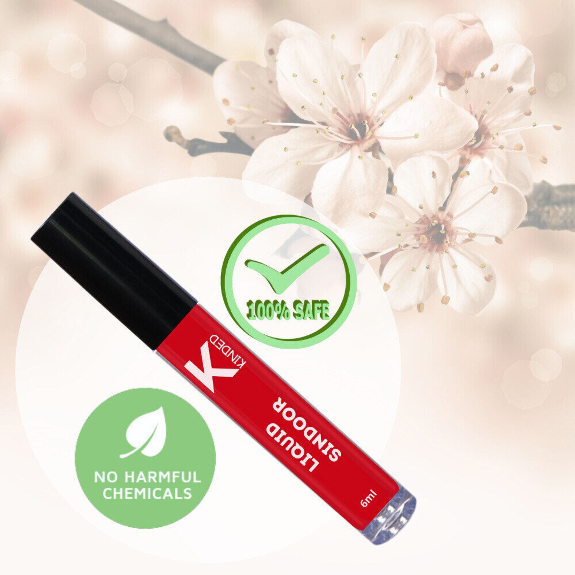 KINDED Liquid Sindoor - 02 Red