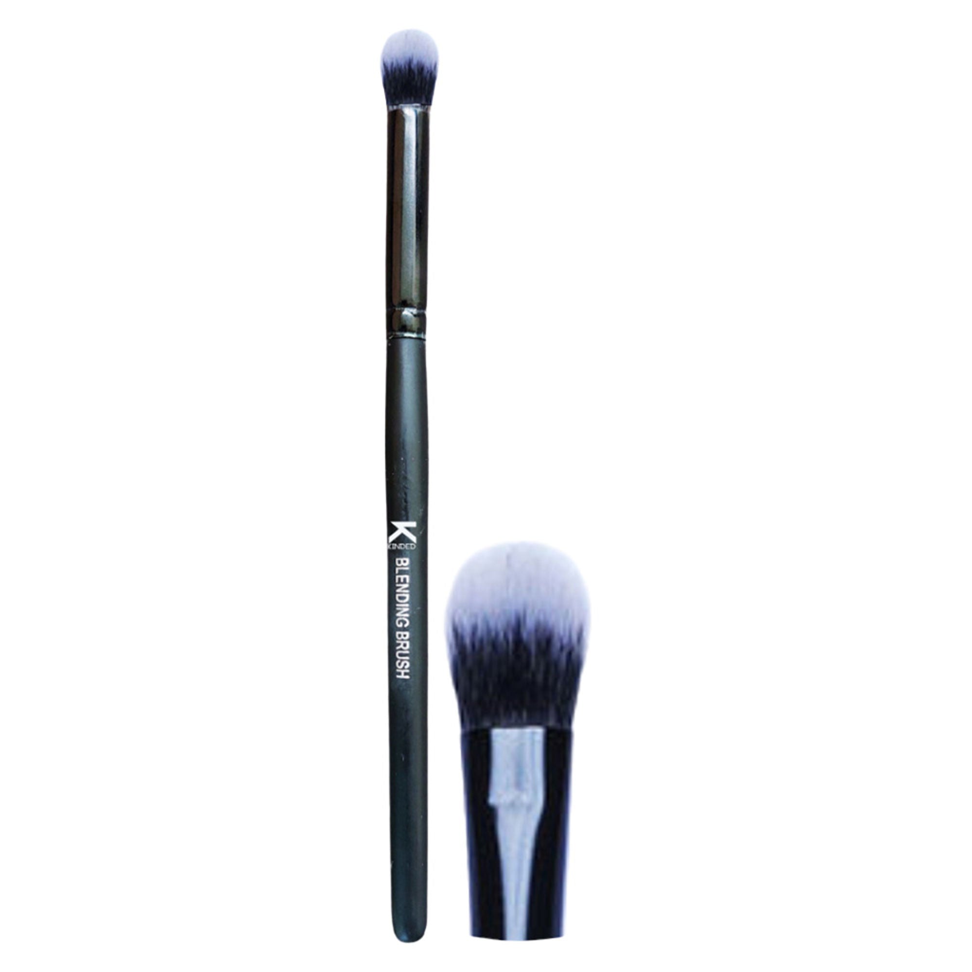 KINDED Professional Natural Wooden Handle Blending Makeup Brush