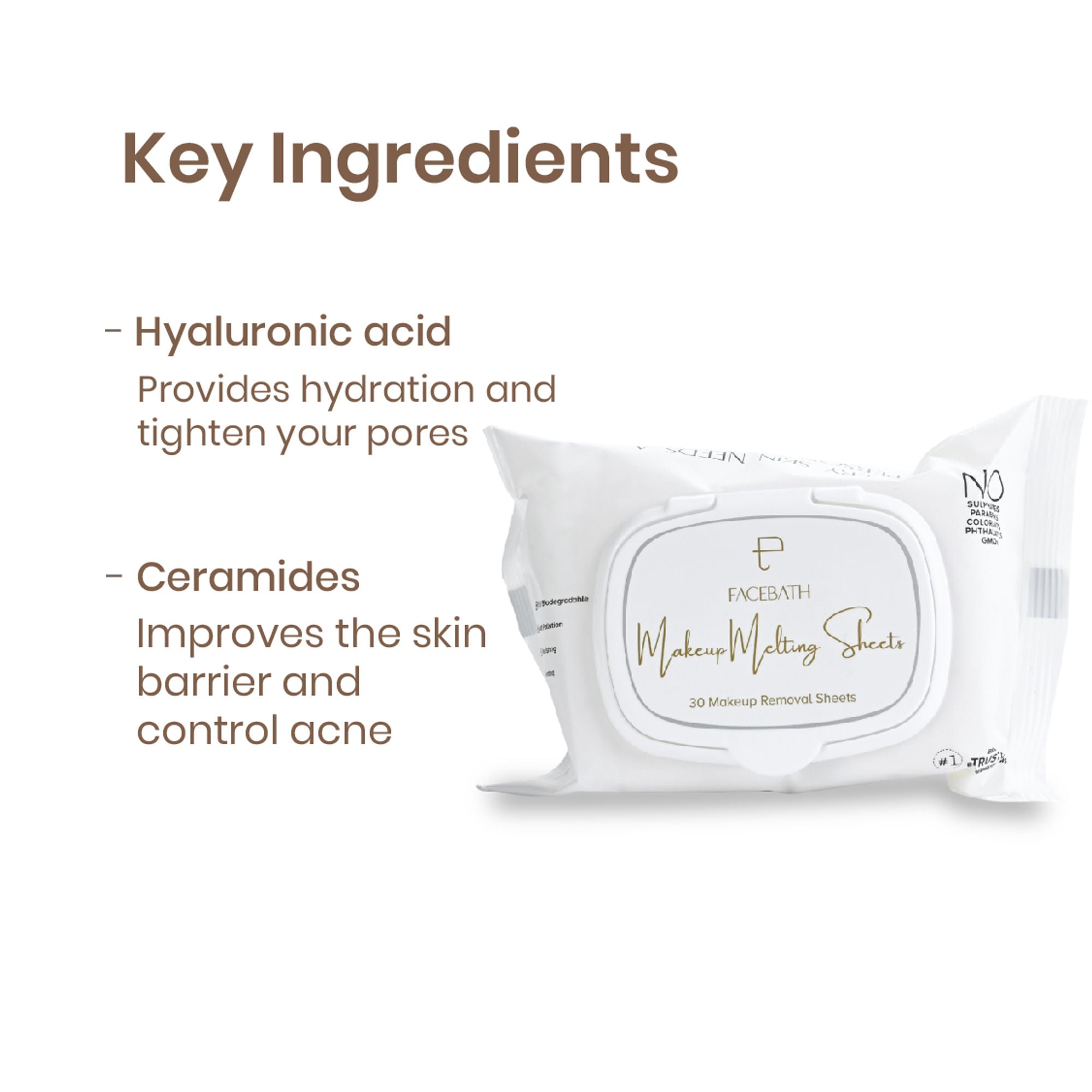 Personal Touch Skincare Skincare Makeup Remover & Melting Skin Care Wipes