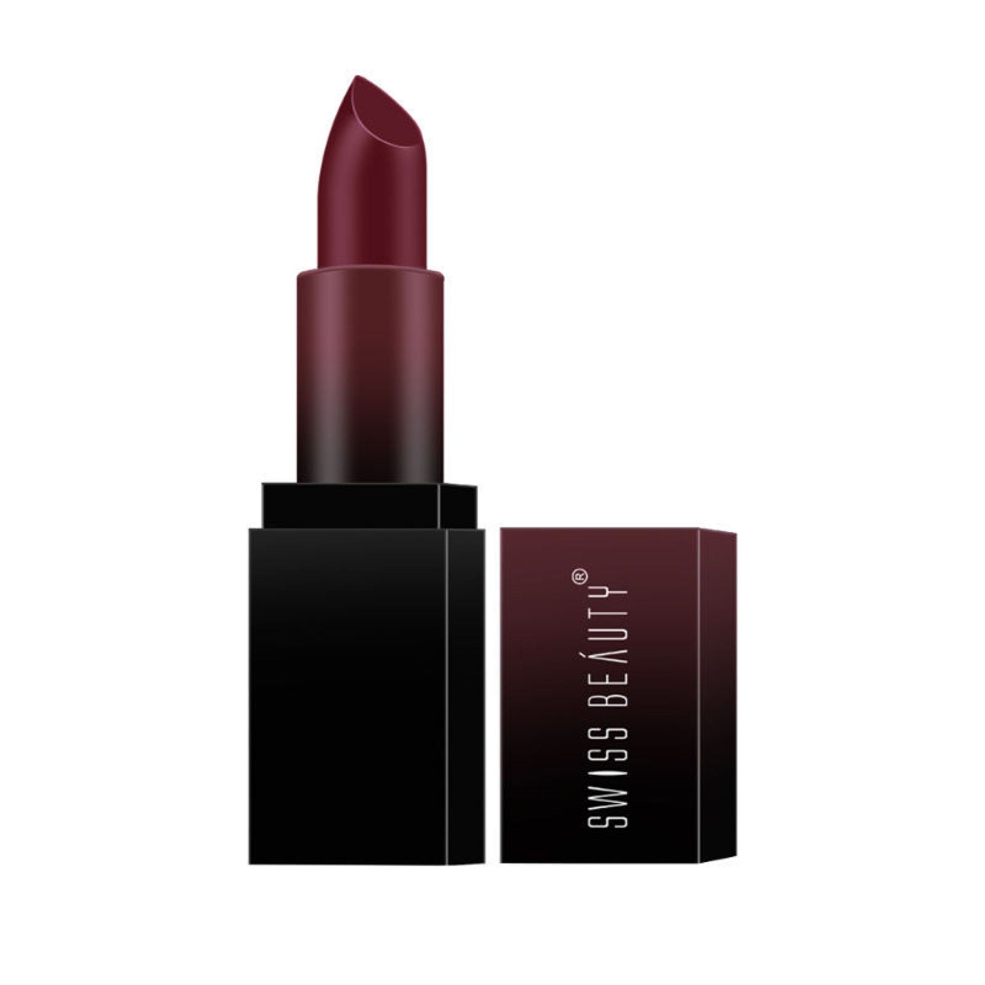 Swiss Beauty HD Matte Lipstick , High Coverage , Lightweight - 23 Murphy Brown