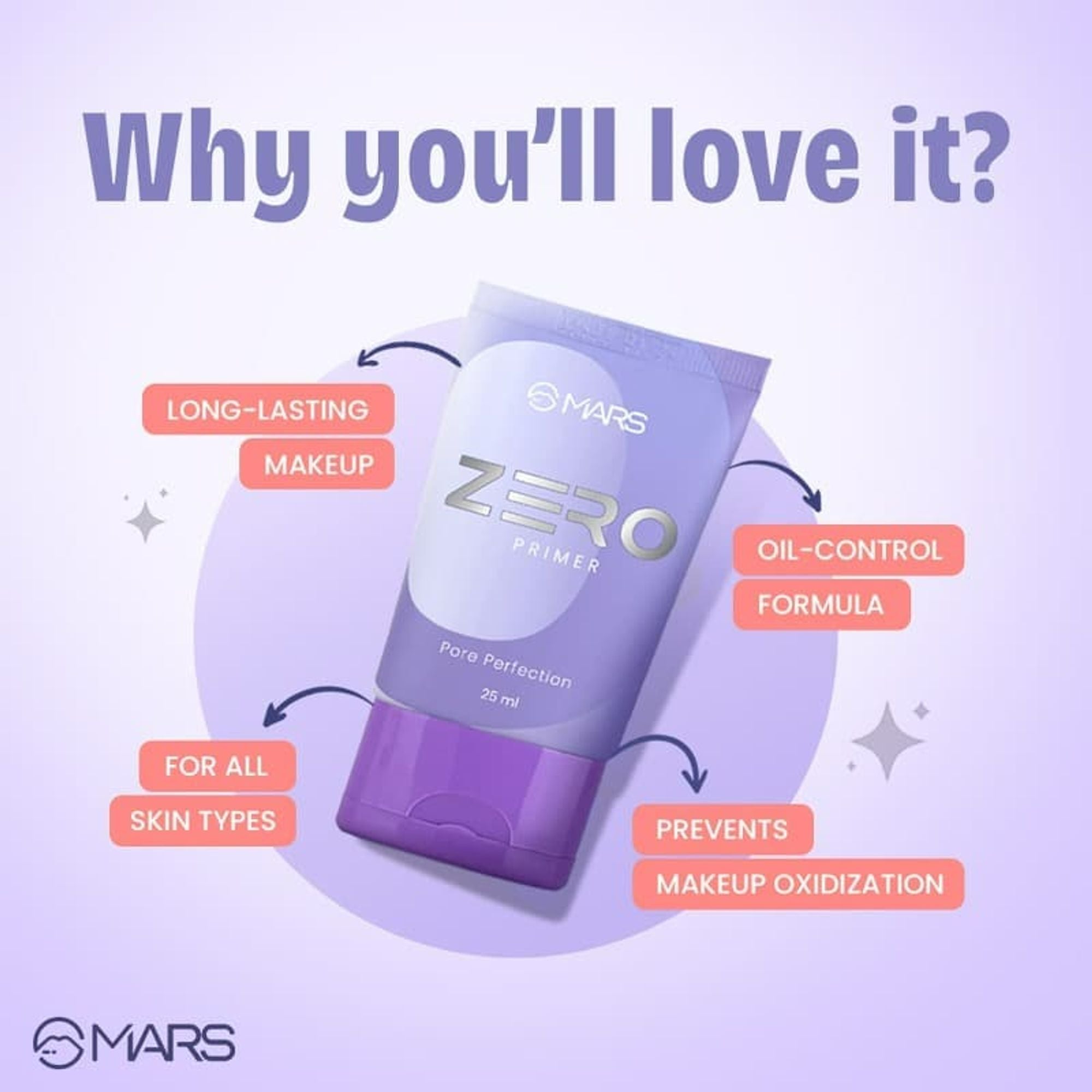 MARS Cosmetics Zero Face Primer Pore Perfection